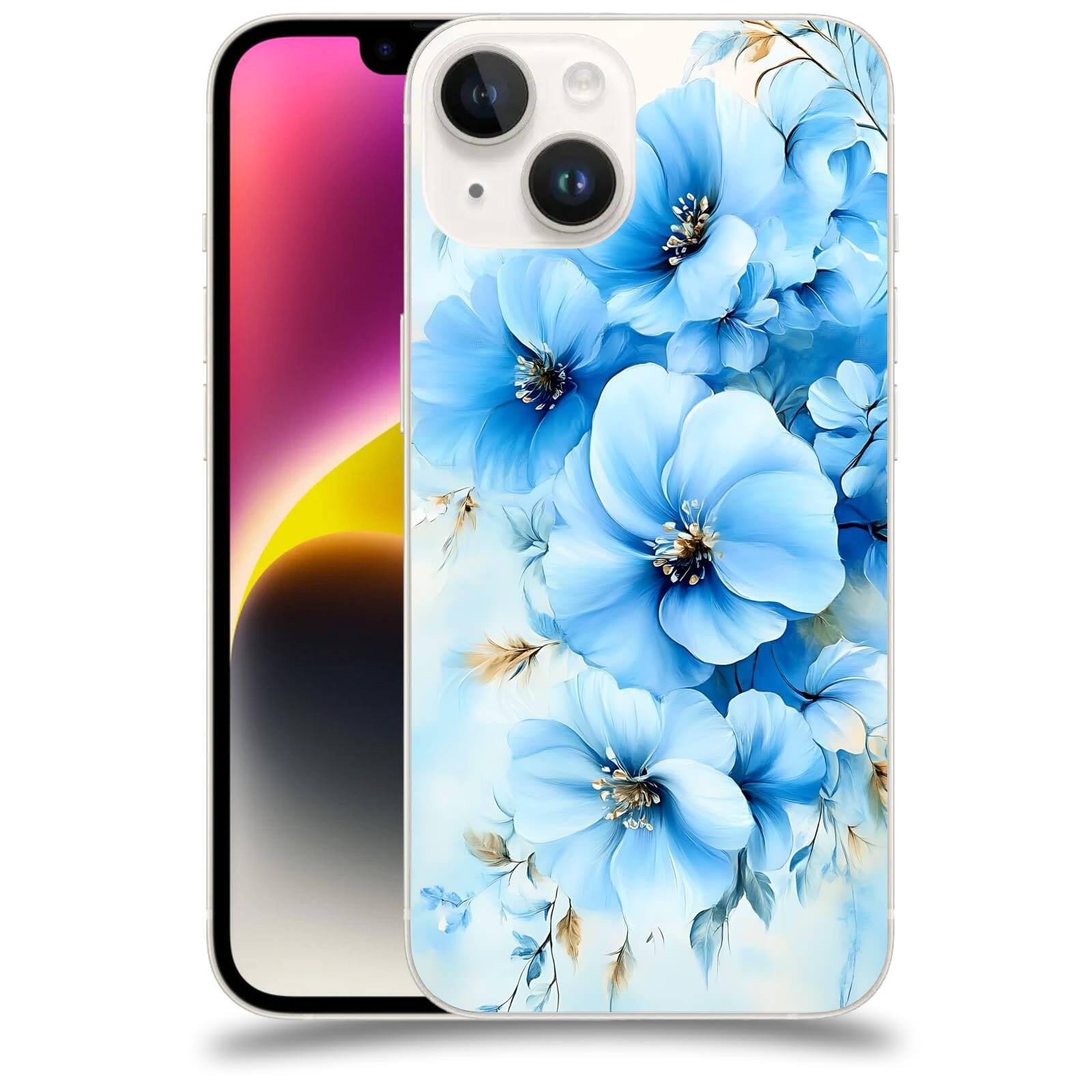 ACOVER Kryt na mobil Apple iPhone 14 - Nebeská harmonie