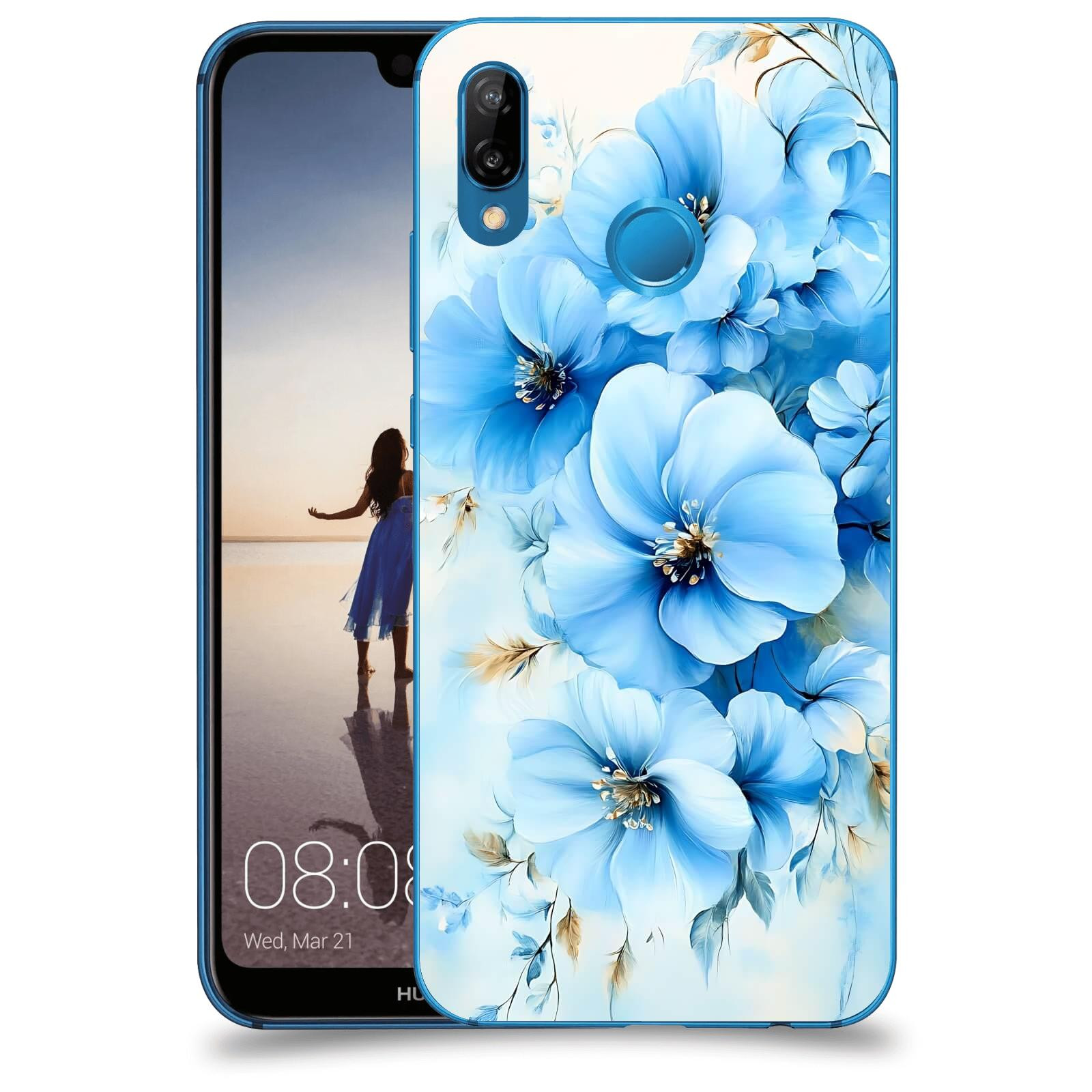 ACOVER Kryt na mobil Huawei P20 Lite - Nebeská harmonie