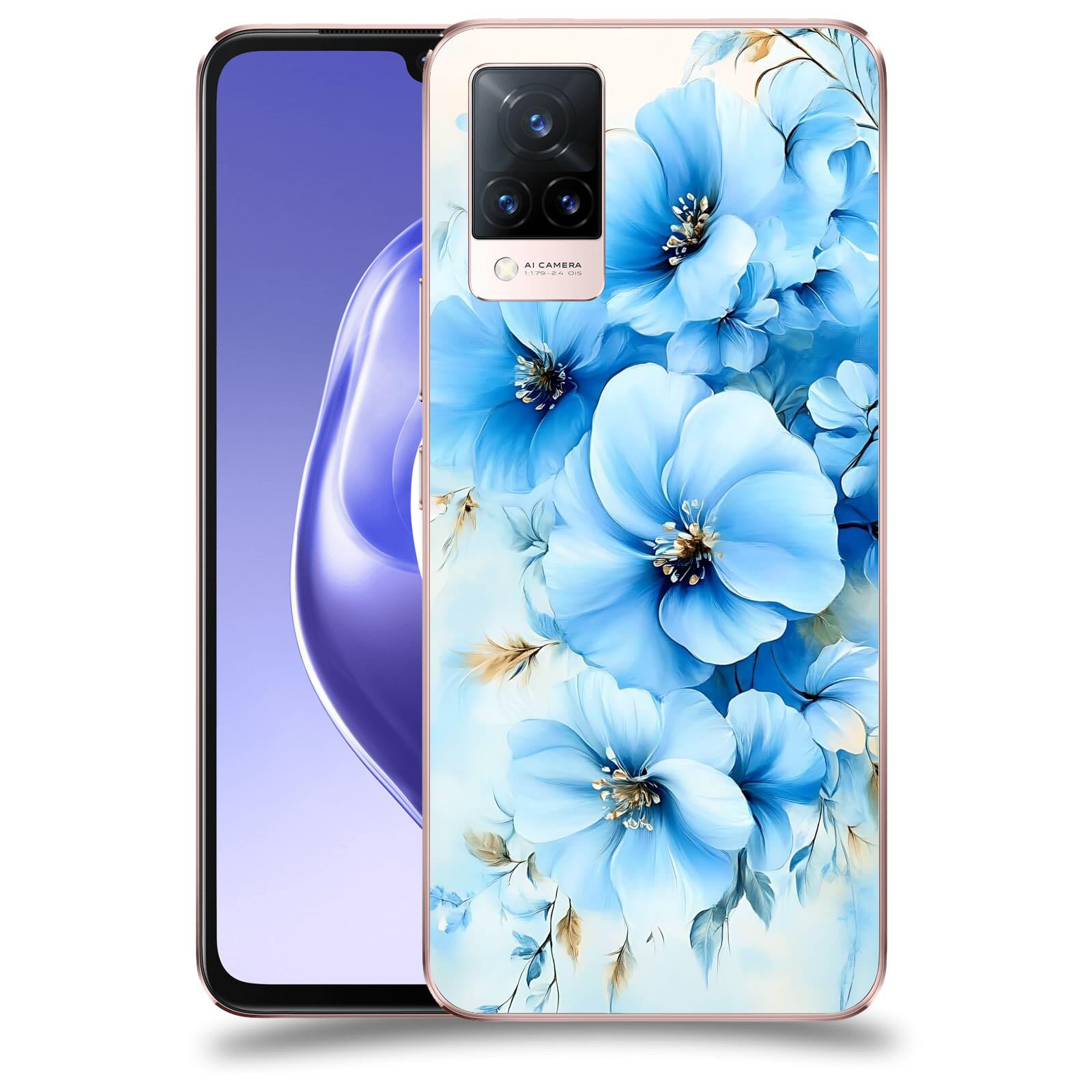 ACOVER Kryt na mobil Vivo V21 5G - Nebeská harmonie