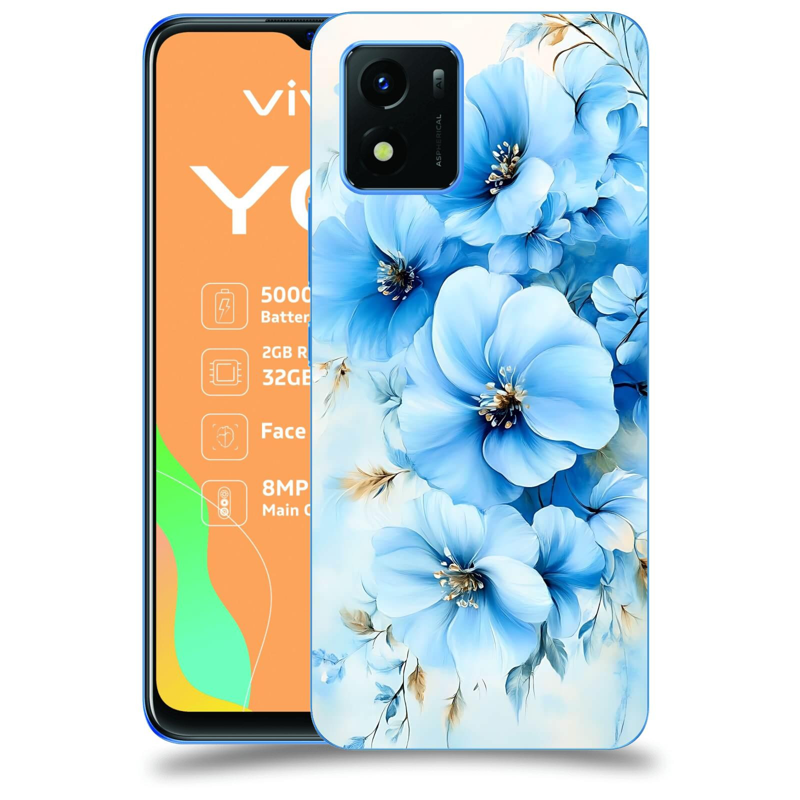 ACOVER Kryt na mobil Vivo Y01 - Nebeská harmonie