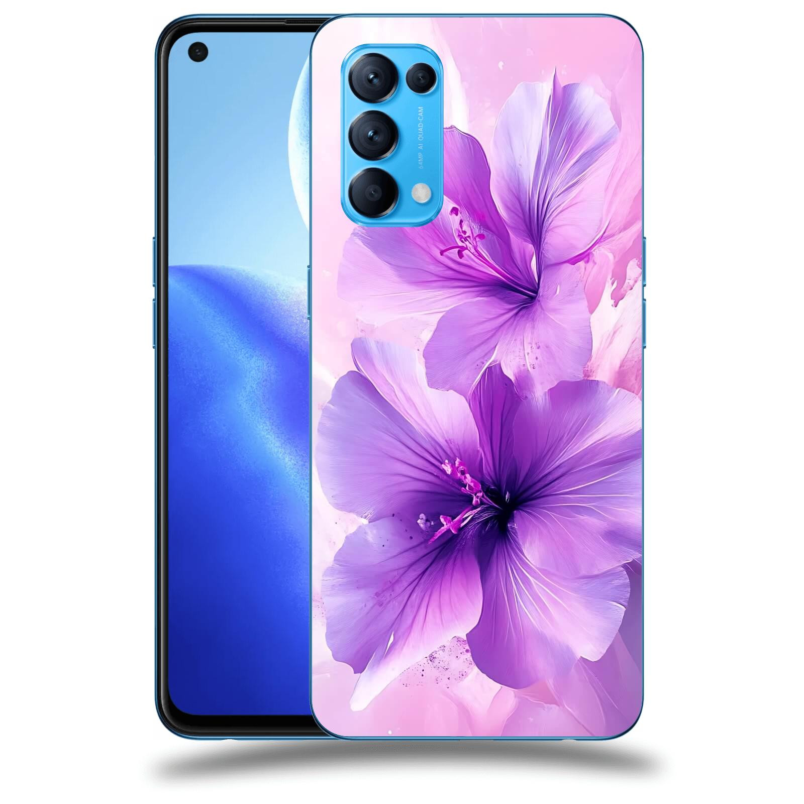 ACOVER Kryt na mobil OPPO Reno 5 5G - Něžná elegance