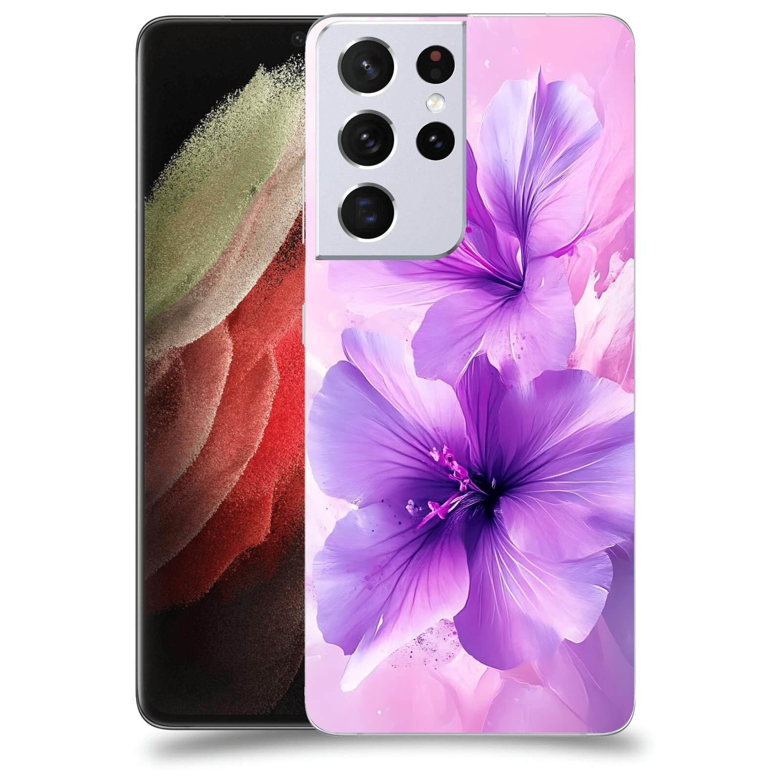 ACOVER Kryt na mobil Samsung Galaxy S21 Ultra 5G G998B - Něžná elegance