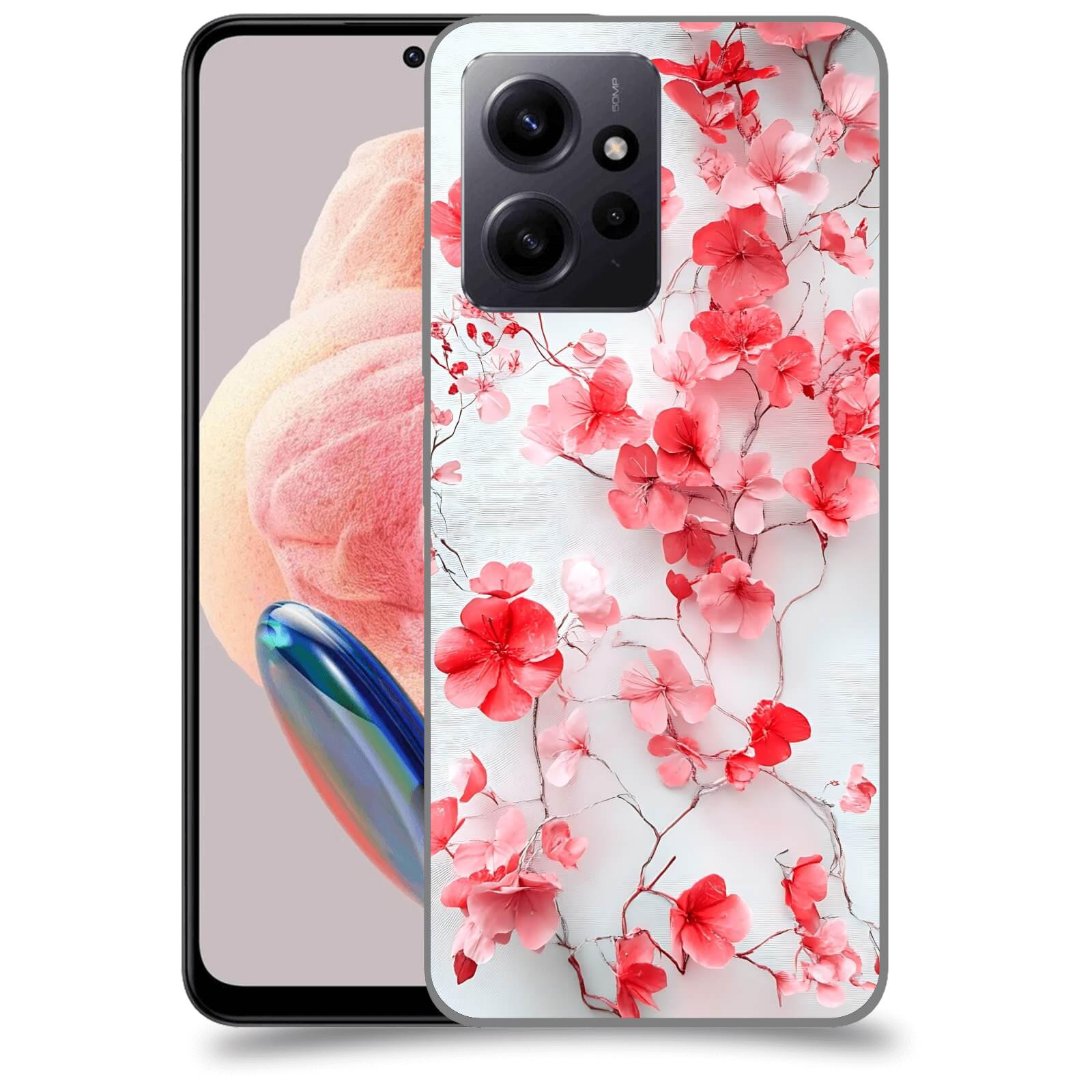 ACOVER Kryt na mobil Xiaomi Redmi Note 12 4G - Něžná síla