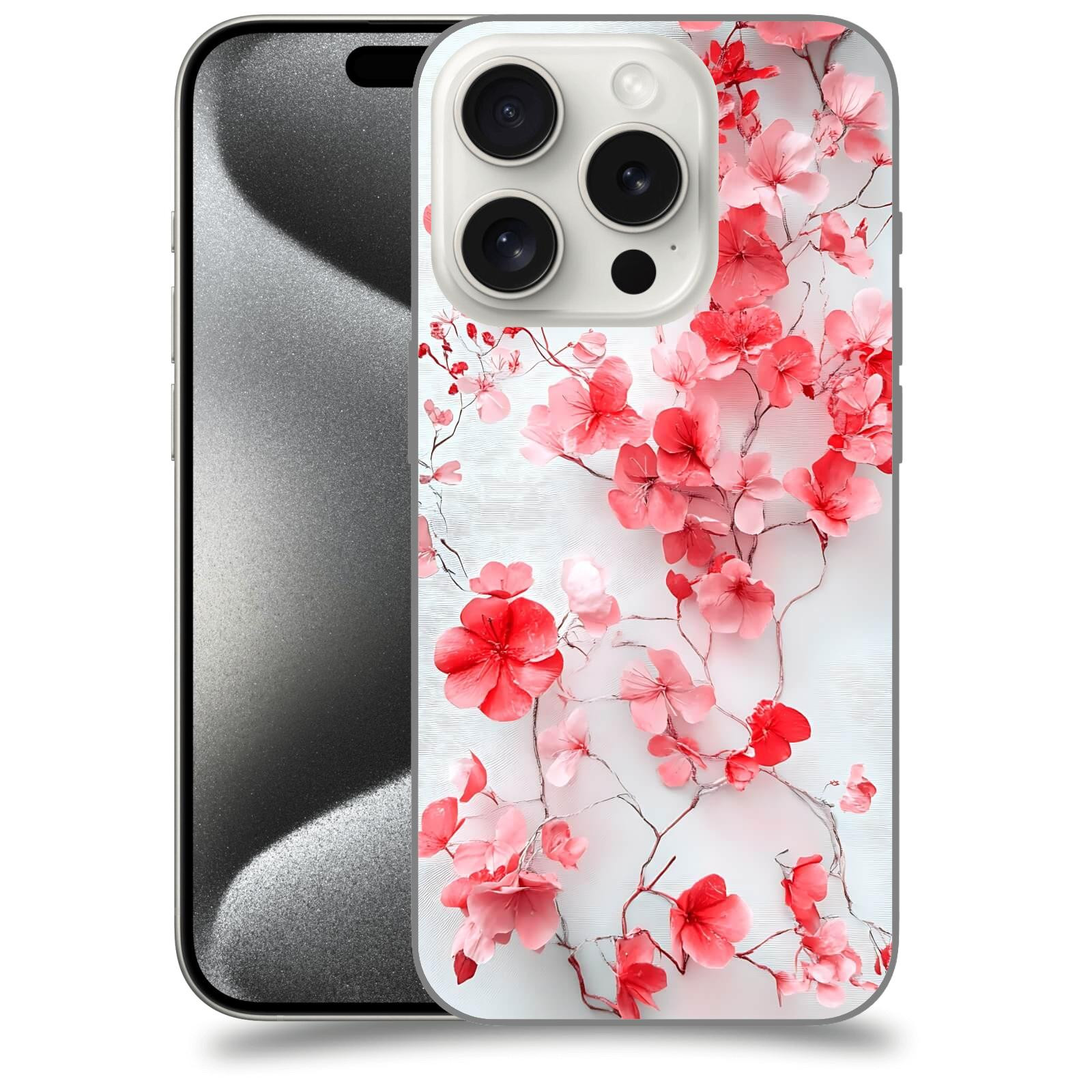 ACOVER Kryt na mobil Apple iPhone 15 pro - Něžná síla