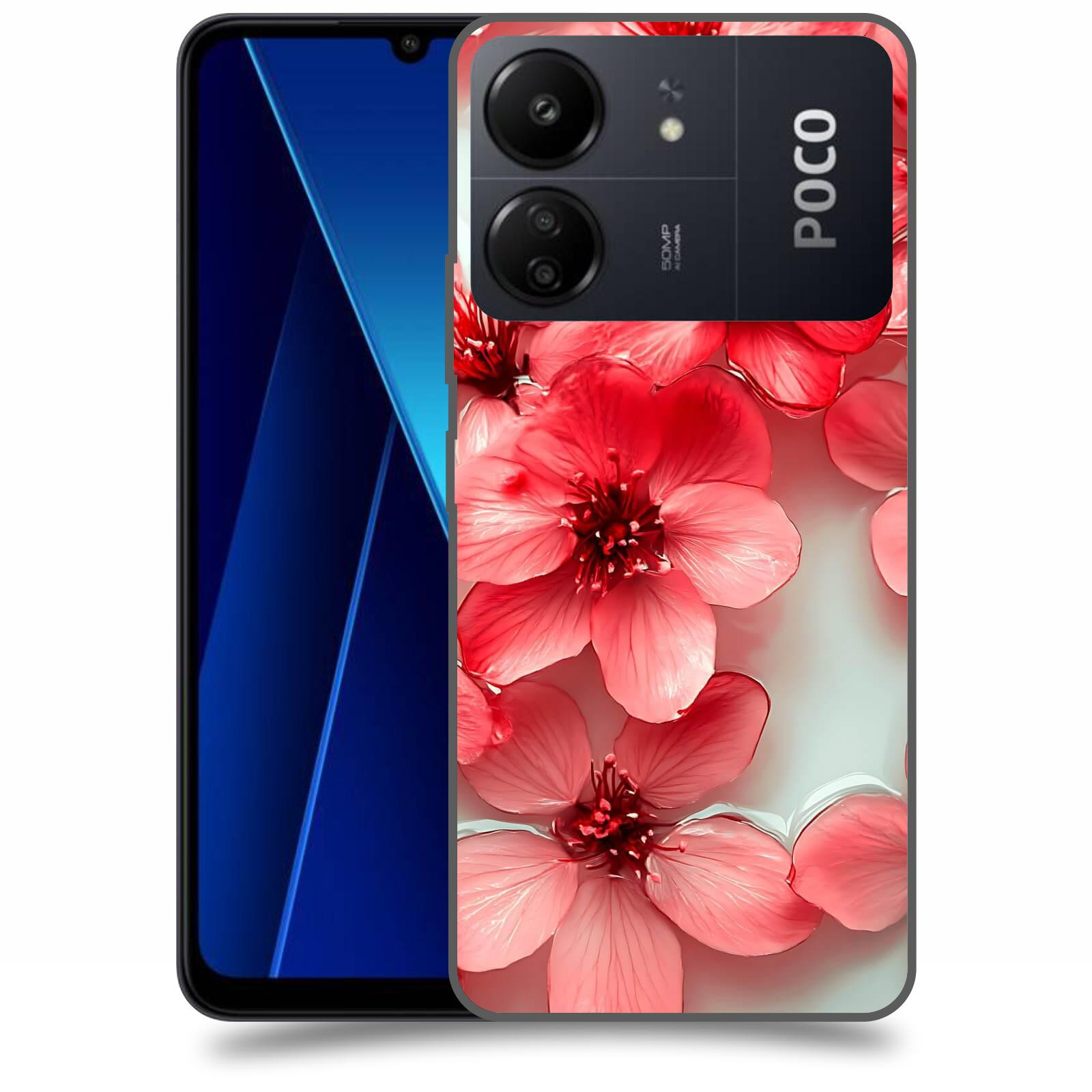 ACOVER Kryt na mobil Poco C65 - Něžná svěžest