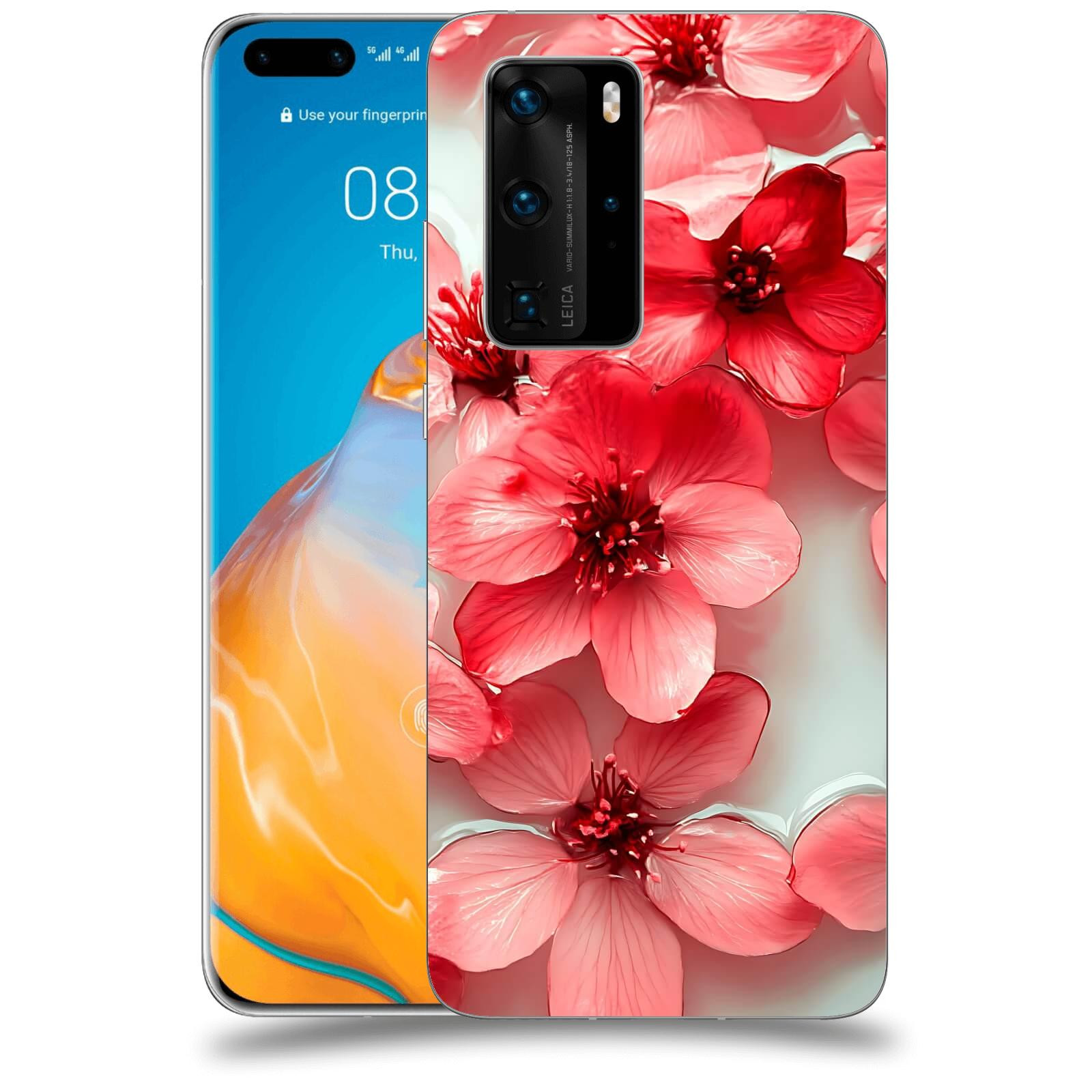 ACOVER Kryt na mobil Huawei P40 - Něžná svěžest