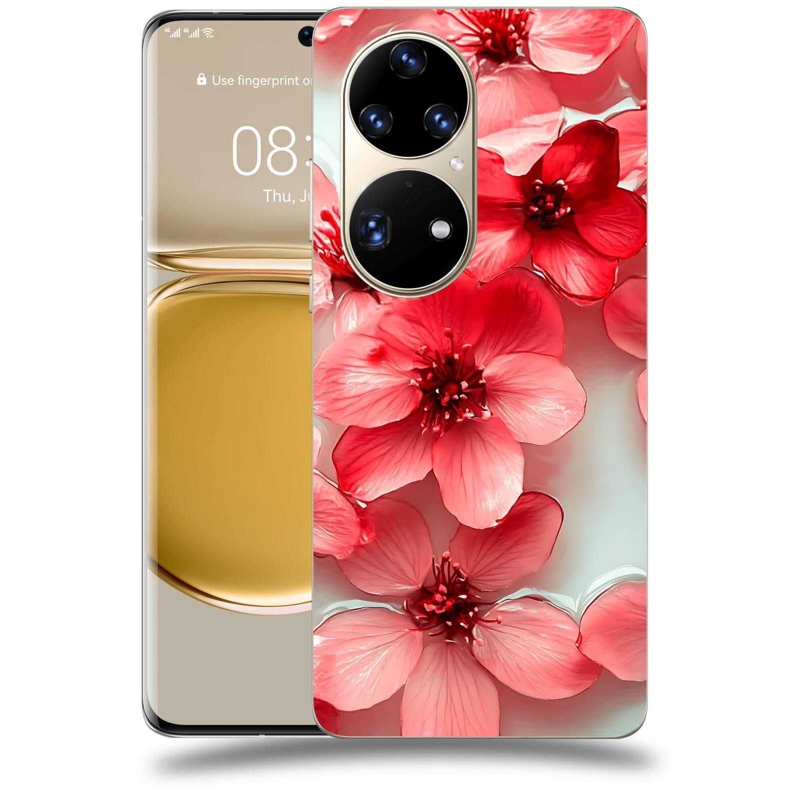 ACOVER Kryt na mobil Huawei P50 - Něžná svěžest