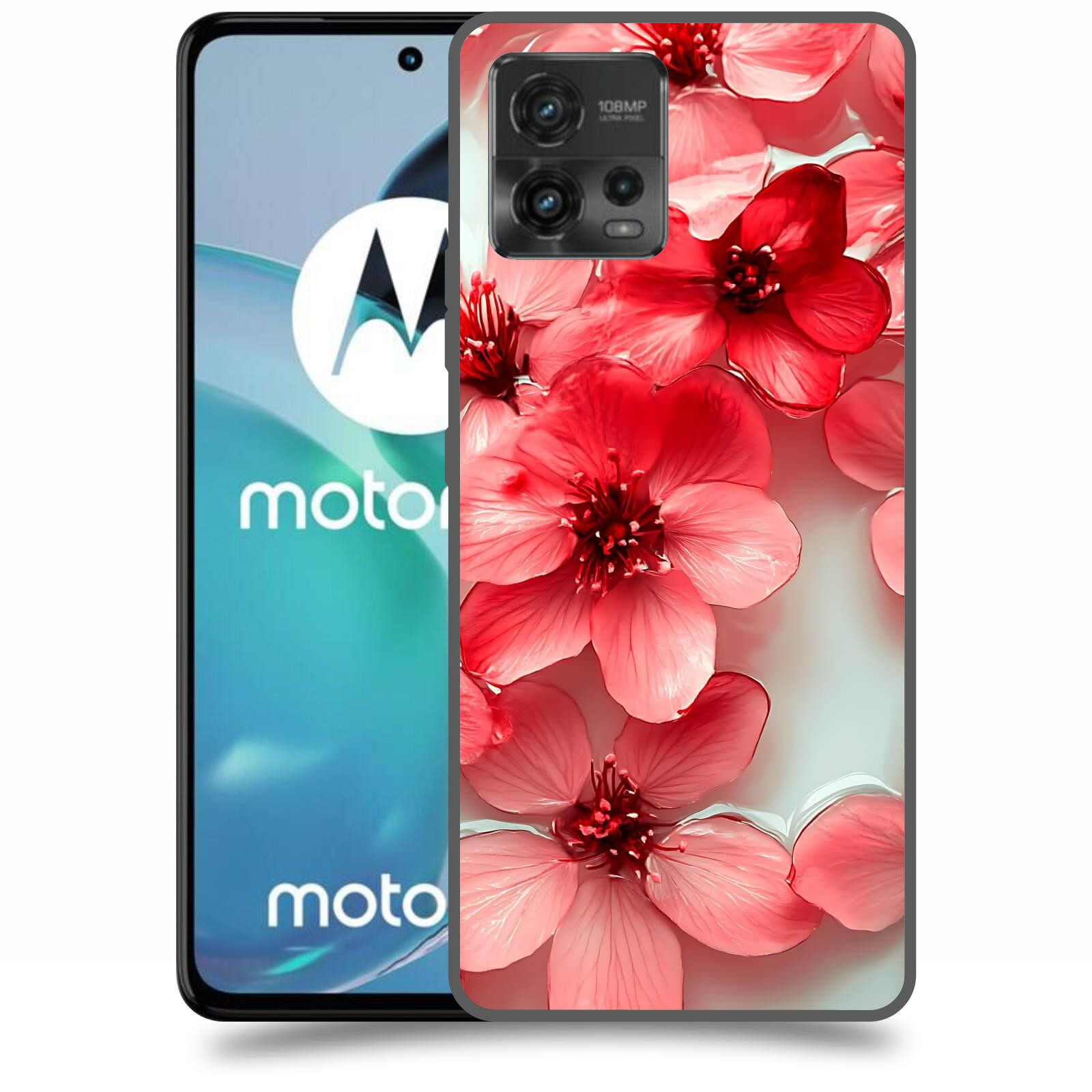 ACOVER Kryt na mobil Motorola Moto G72 - Něžná svěžest