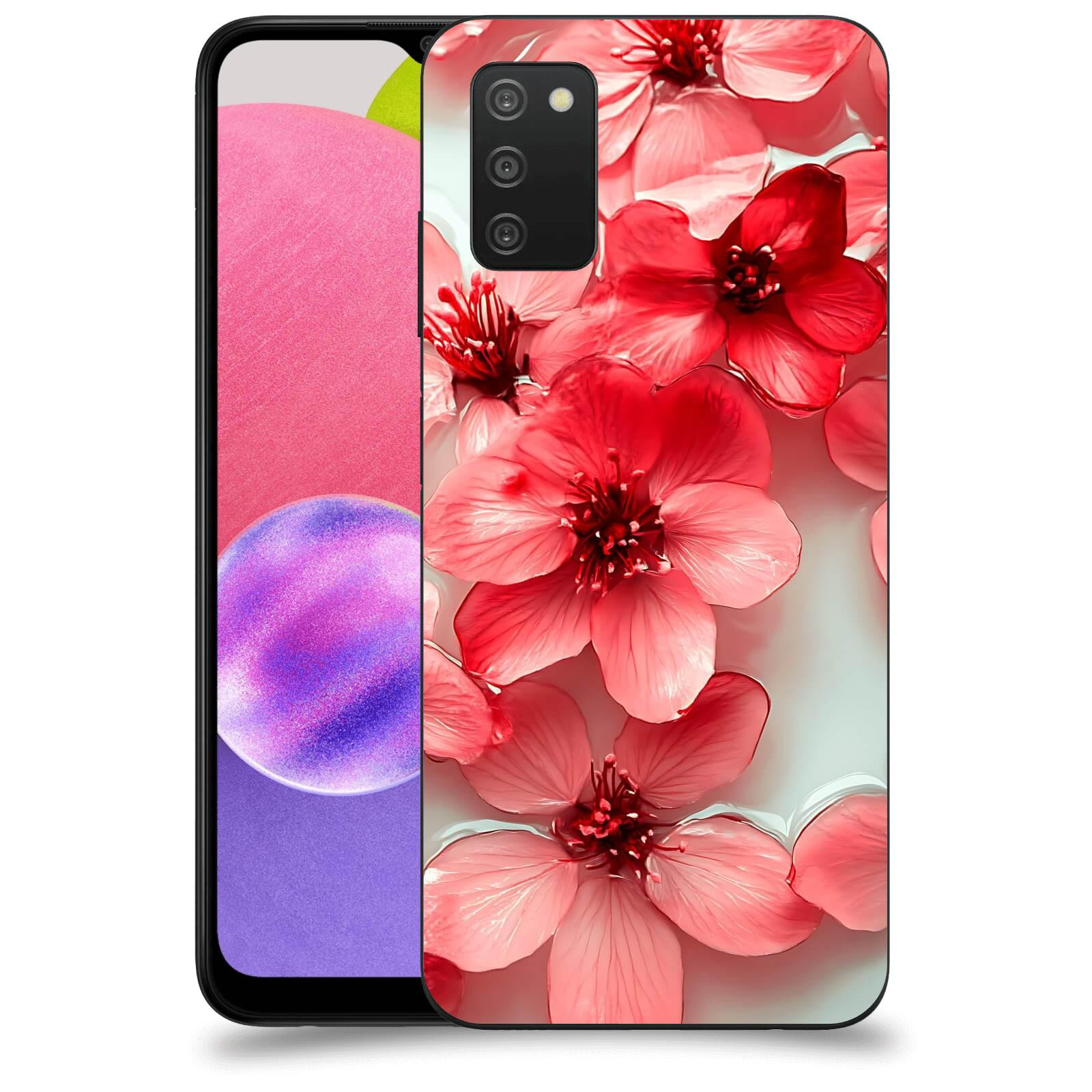 ACOVER Kryt na mobil Samsung Galaxy A03s A037G - Něžná svěžest