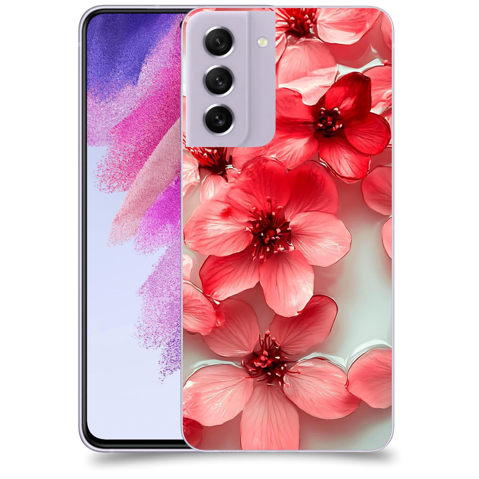 ACOVER Kryt na mobil Samsung Galaxy S21 FE 5G - Něžná svěžest