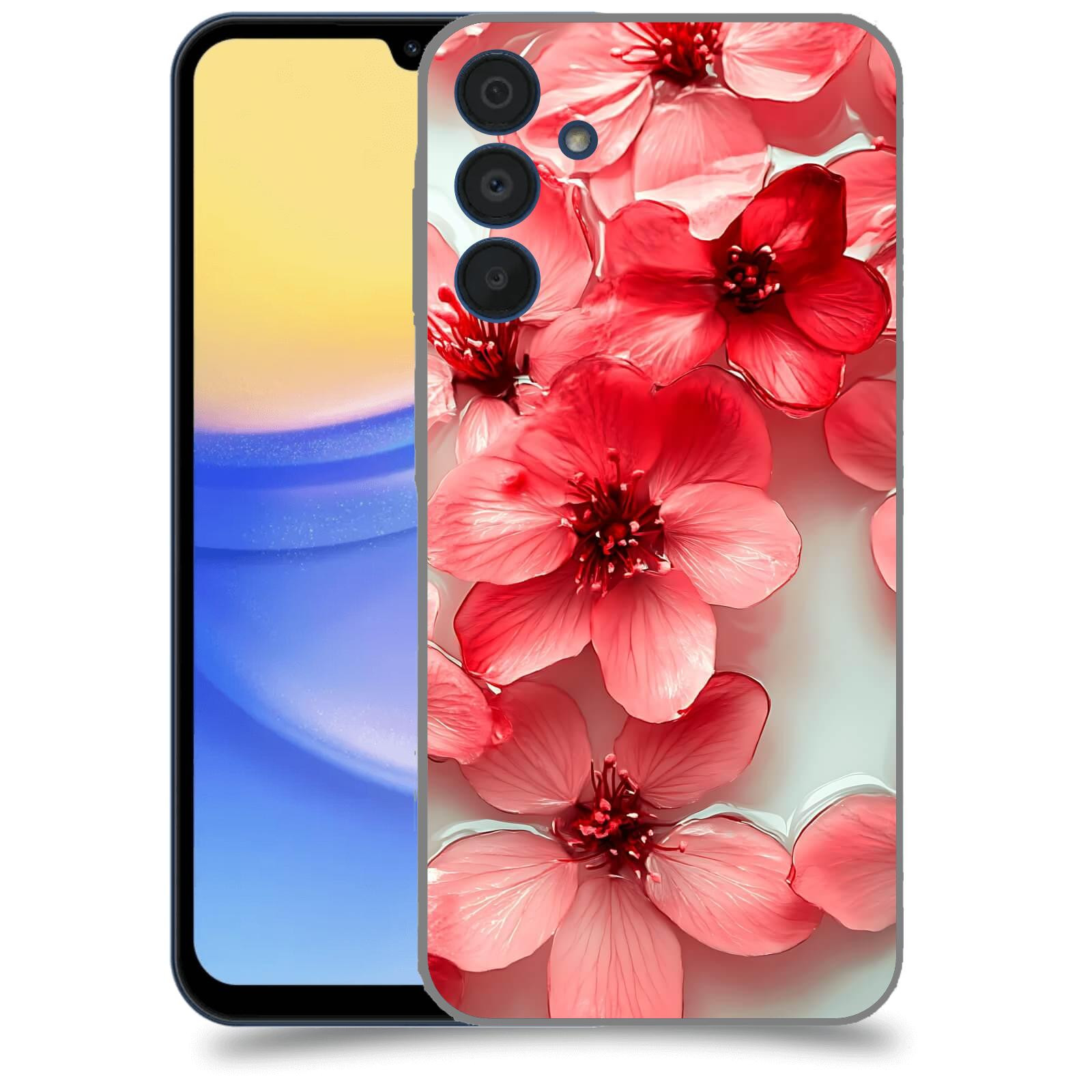 ACOVER Kryt na mobil Samsung Galaxy A15 5G - Něžná svěžest