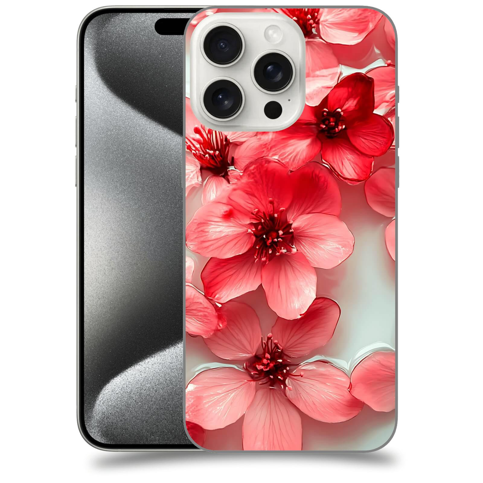 ACOVER Kryt na mobil Apple iPhone 15 pro max - Něžná svěžest