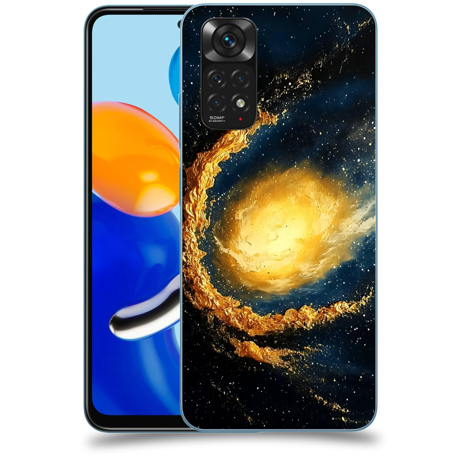 ACOVER Kryt na mobil Xiaomi Redmi Note 11 - Noční obloha II