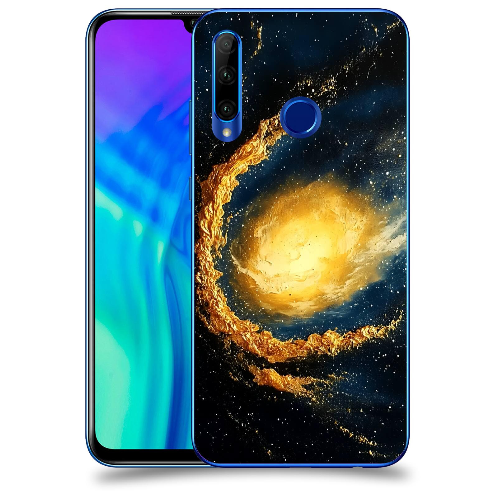 ACOVER Kryt na mobil Honor 20 Lite - Noční obloha II