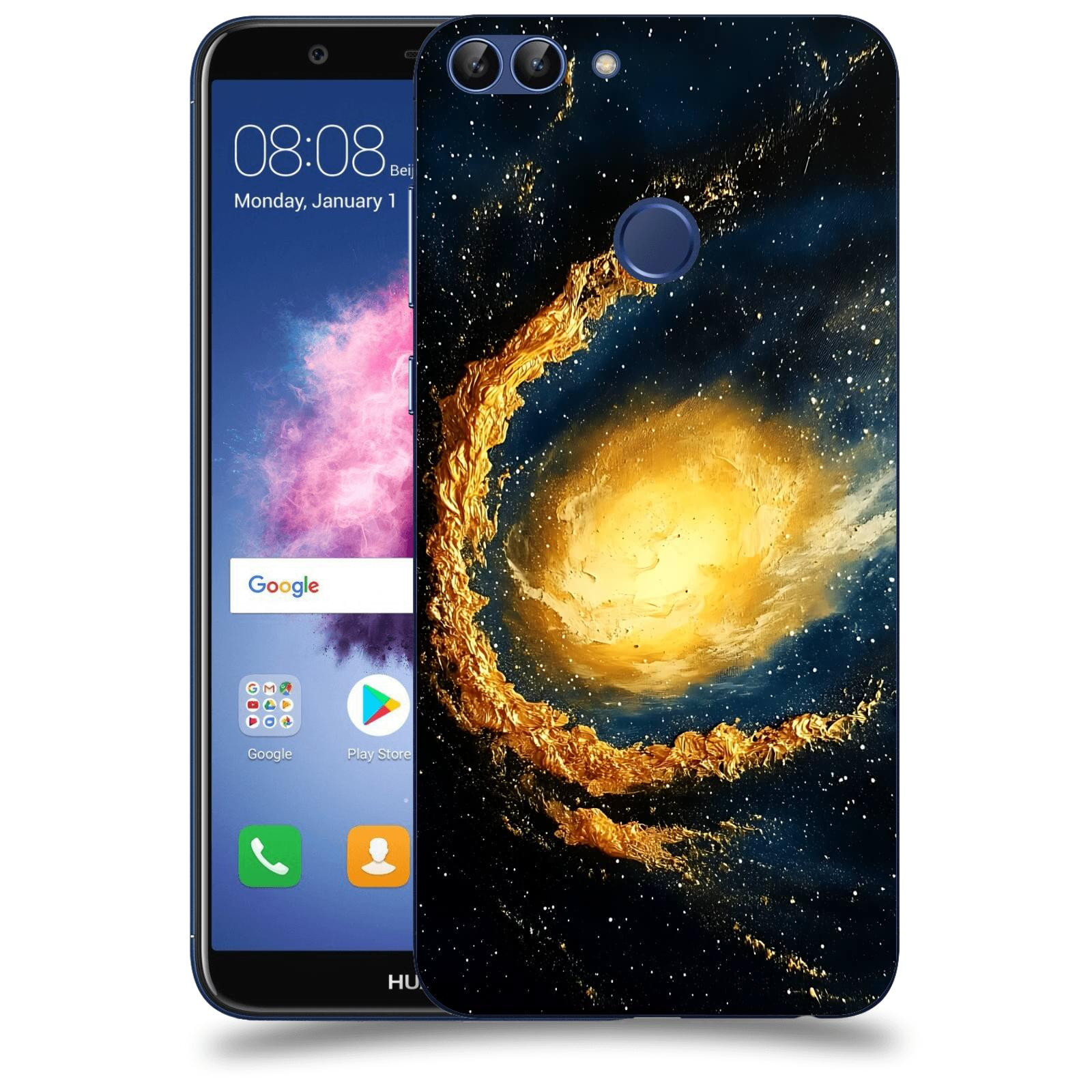 ACOVER Kryt na mobil Huawei P Smart - Noční obloha II