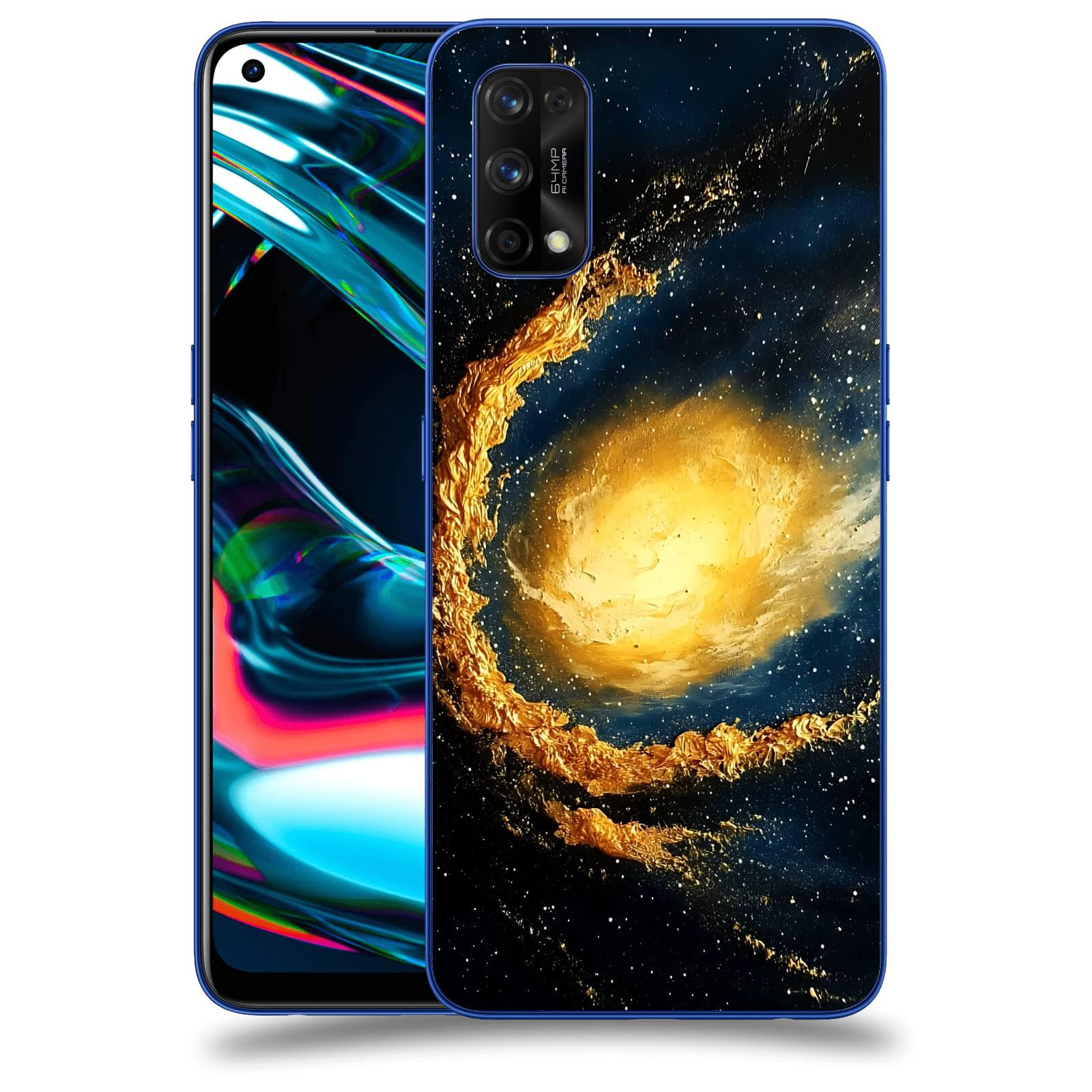 ACOVER Kryt na mobil Realme 7 Pro - Noční obloha II