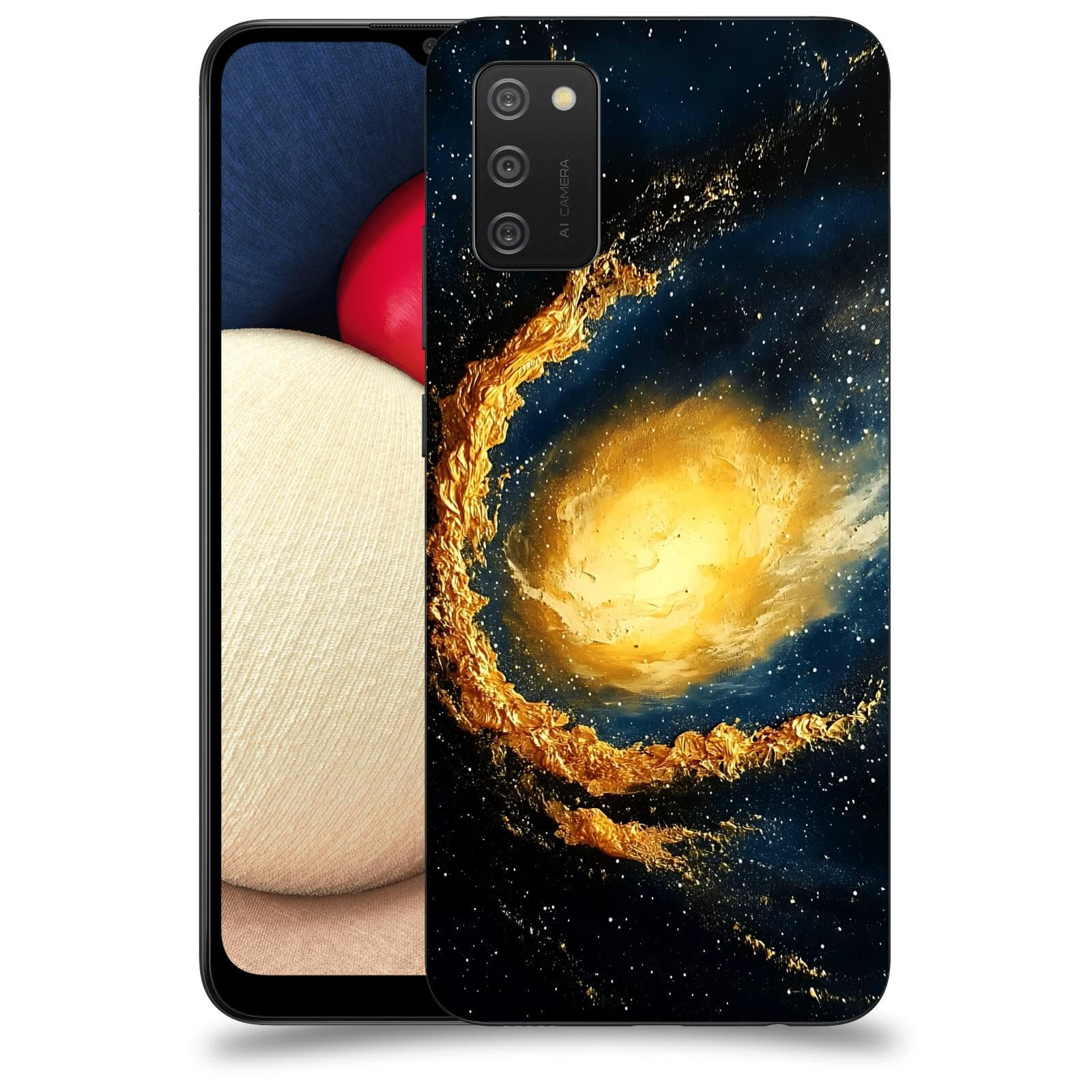 ACOVER Kryt na mobil Samsung Galaxy A02s A025G - Noční obloha II