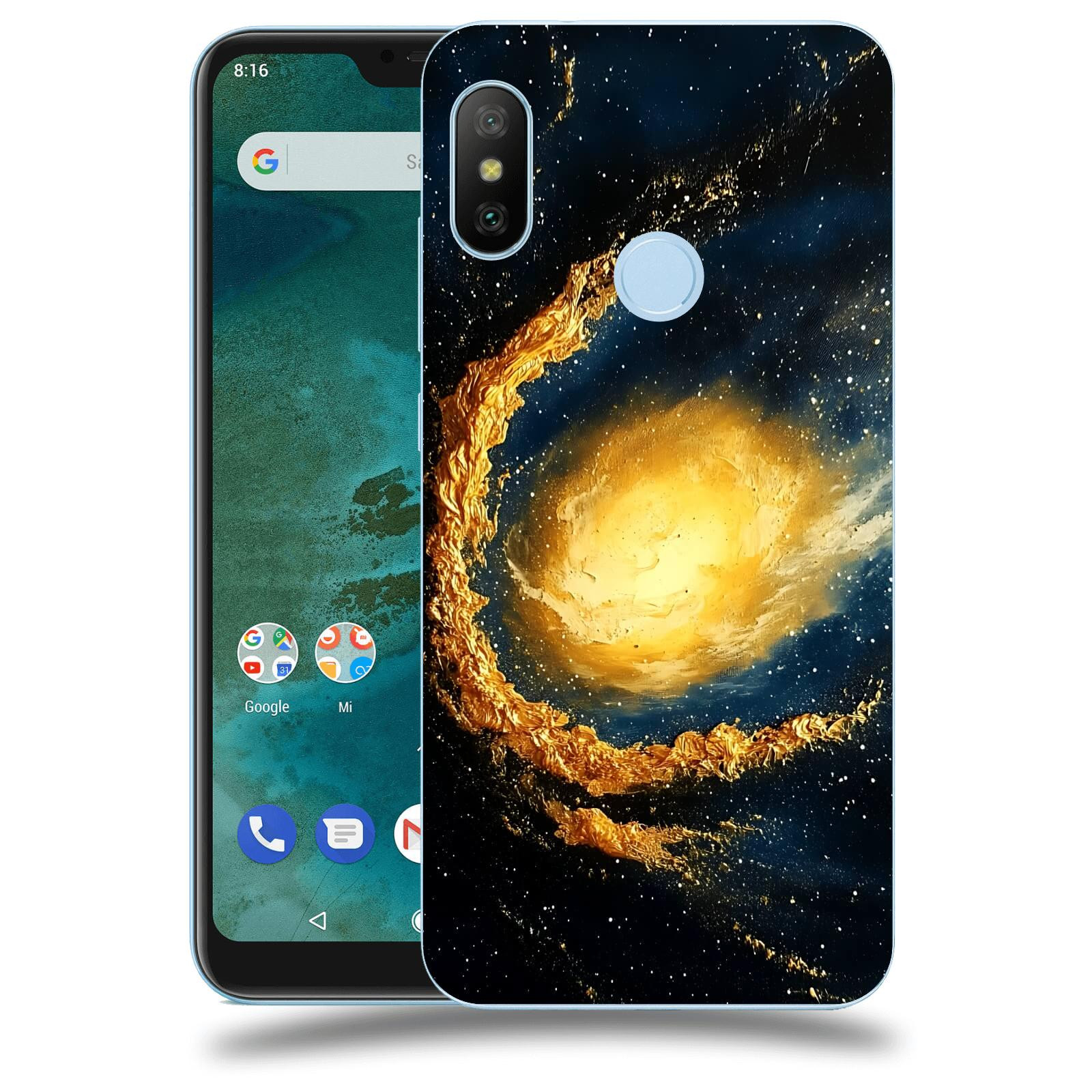 ACOVER Kryt na mobil Xiaomi Mi A2 Lite - Noční obloha II
