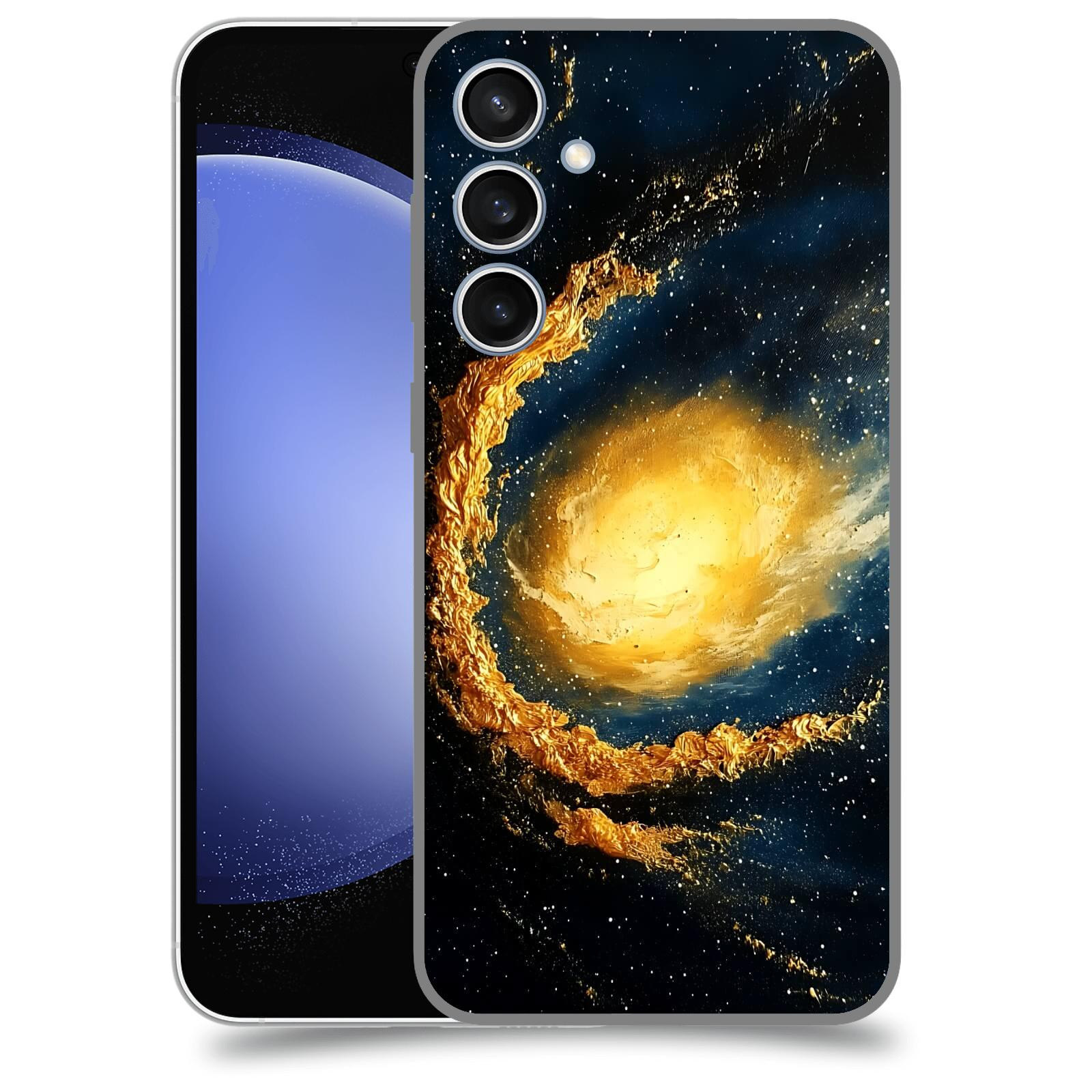 ACOVER Kryt na mobil Samsung Galaxy S23 FE - Noční obloha II