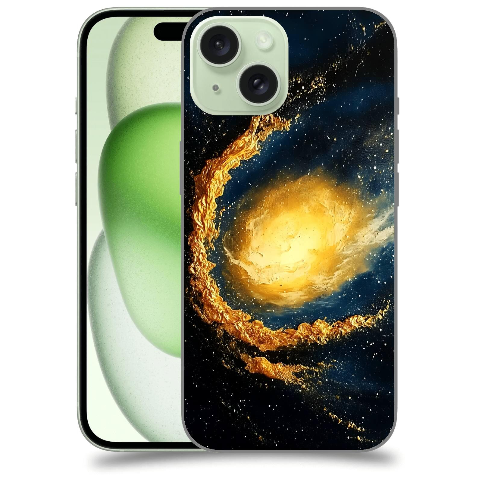 ACOVER Kryt na mobil Apple iPhone 15 - Noční obloha II