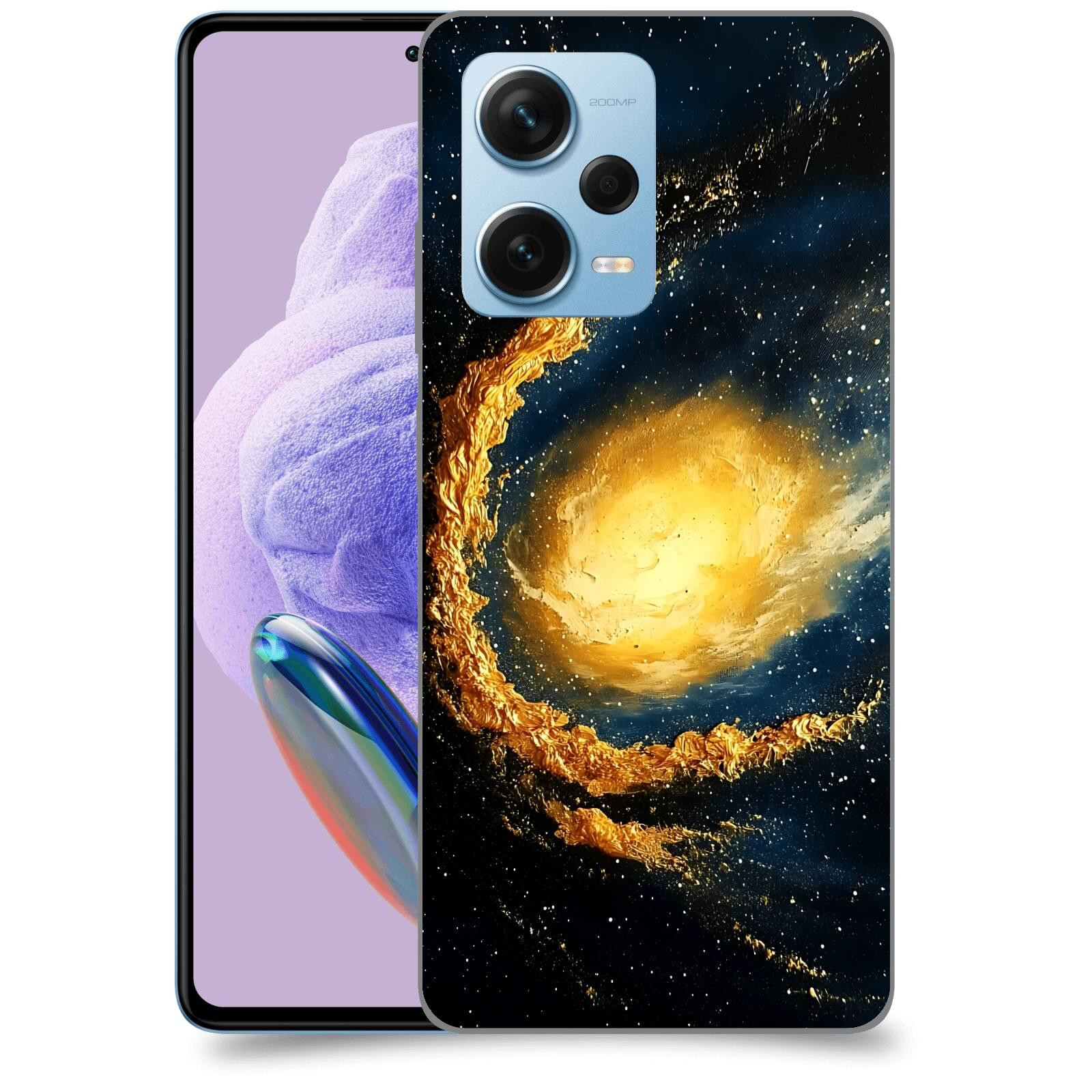 ACOVER Kryt na mobil Xiaomi Redmi Note 12 Pro+ 5G - Noční obloha II