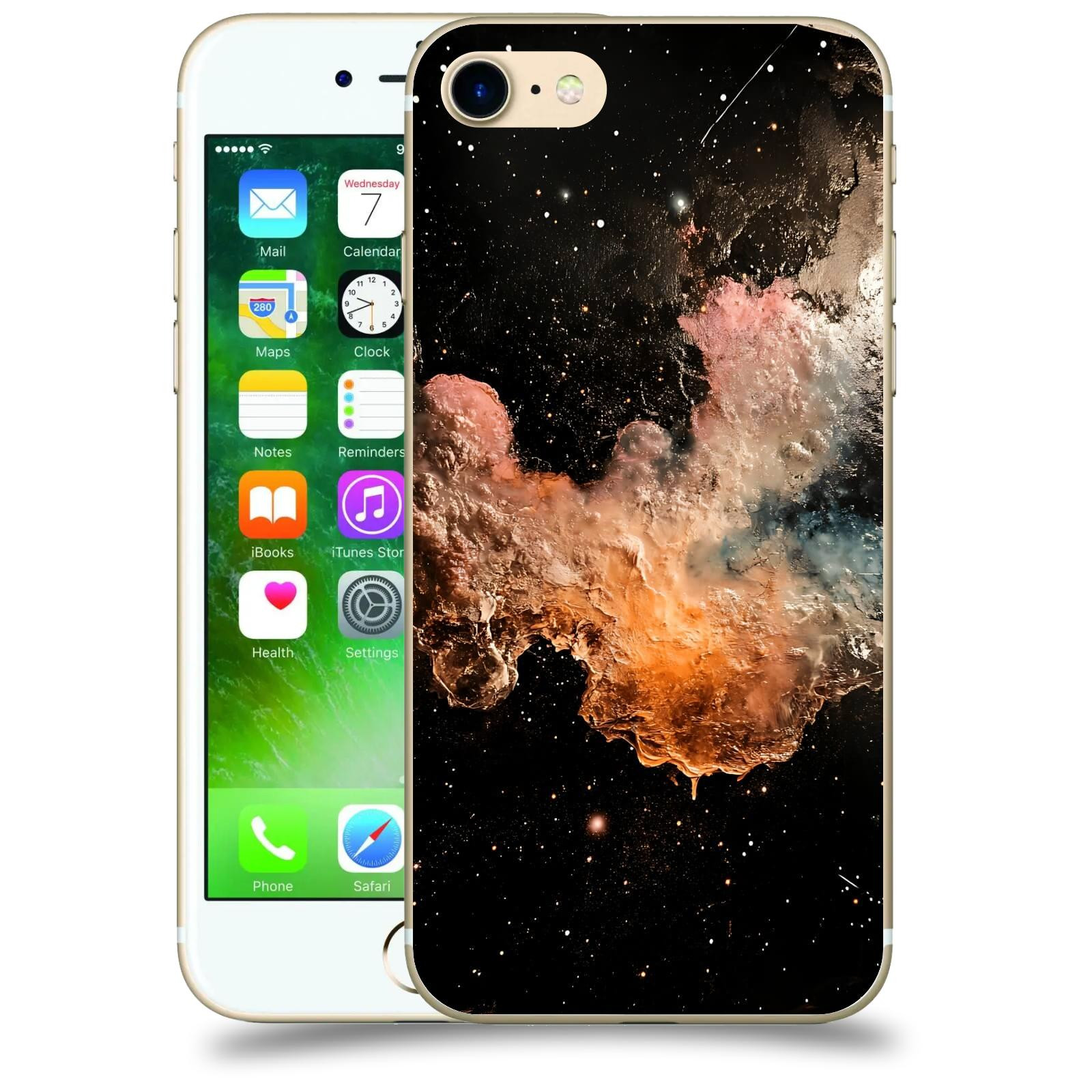 ACOVER Kryt na mobil Apple iPhone 7 - Noční obloha III