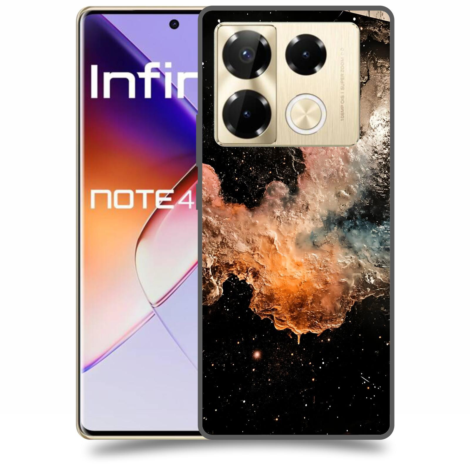 ACOVER Kryt na mobil Infinix Note 40 PRO - Noční obloha III