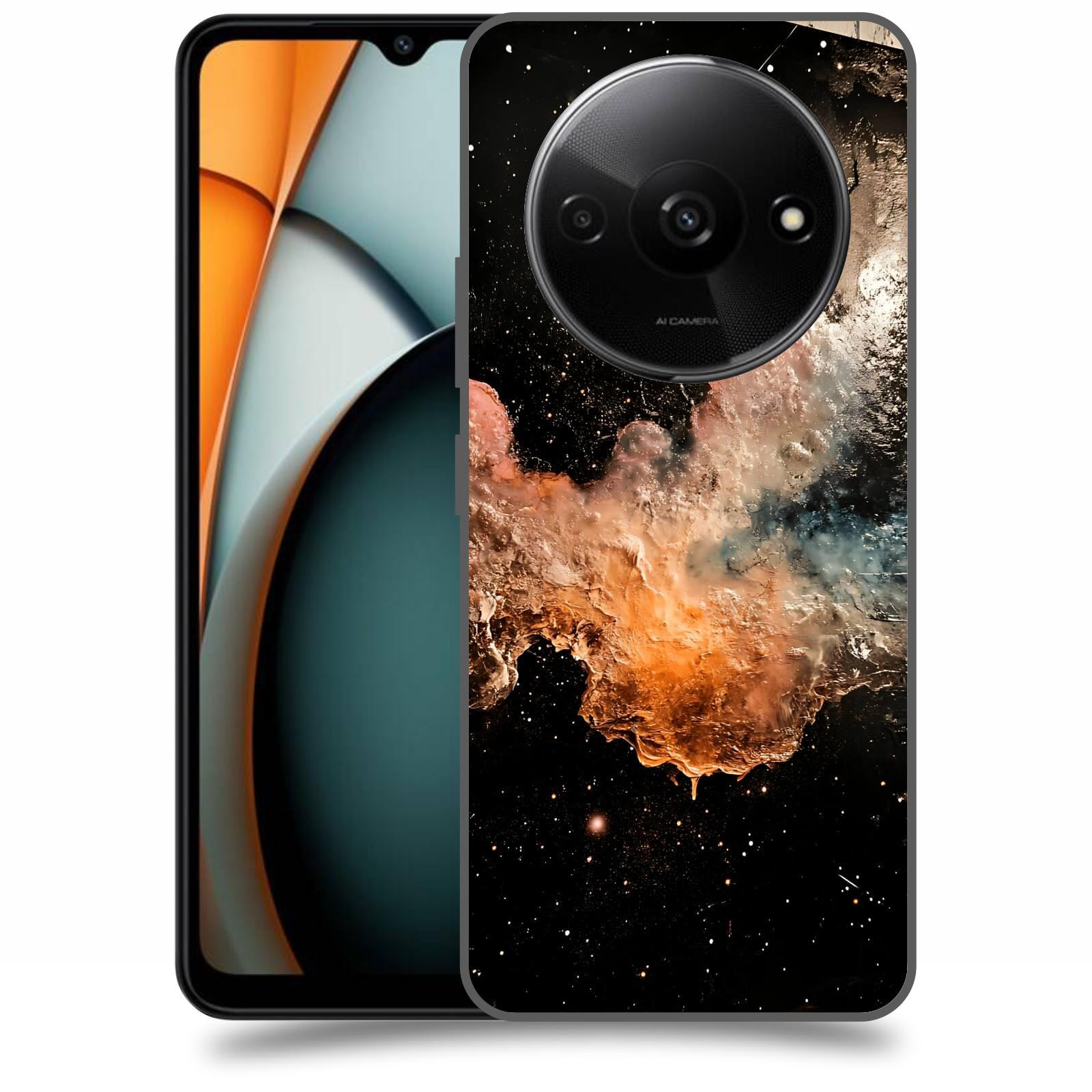 ACOVER Kryt na mobil Xiaomi Redmi A3 - Noční obloha III