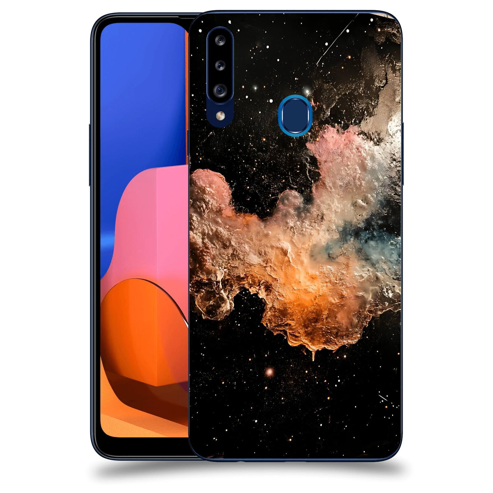 ACOVER Kryt na mobil Samsung Galaxy A20s - Noční obloha III