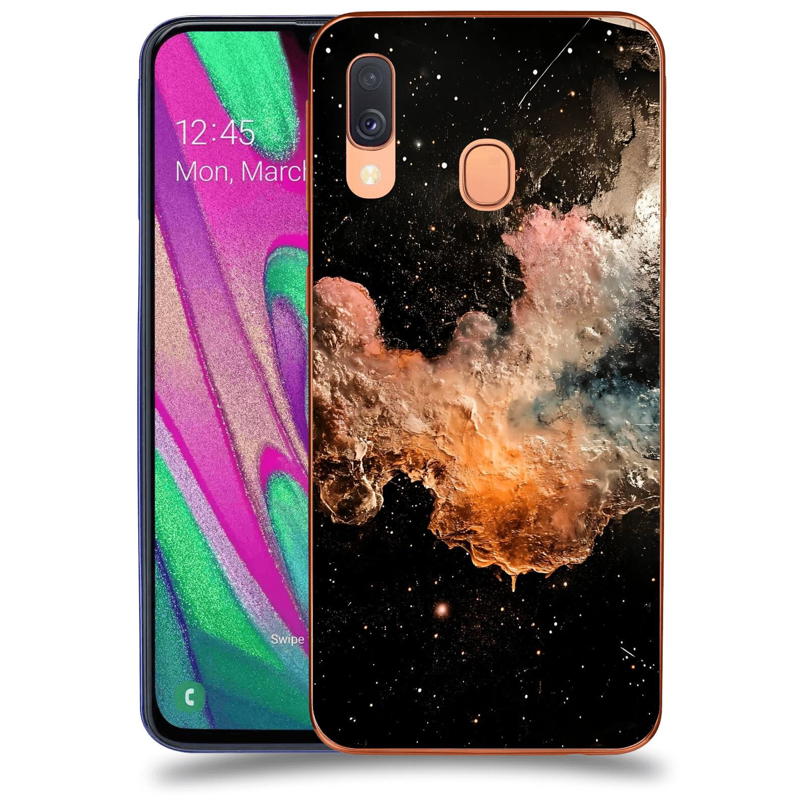 ACOVER Kryt na mobil Samsung Galaxy A40 A405F - Noční obloha III