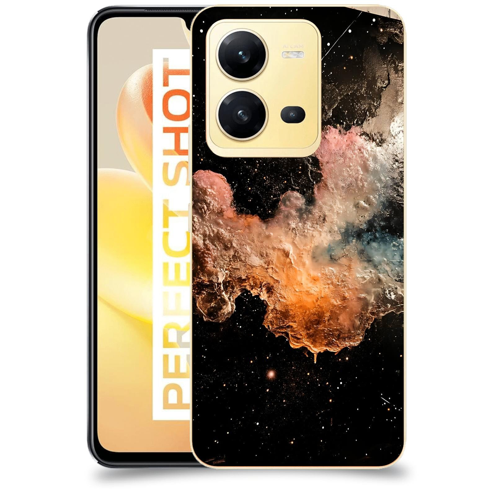 ACOVER Kryt na mobil Vivo X80 Lite - Noční obloha III