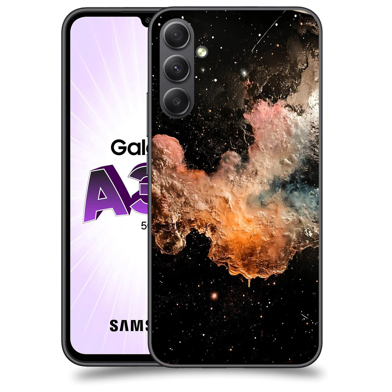 ACOVER Kryt na mobil Samsung Galaxy A34 - Noční obloha III