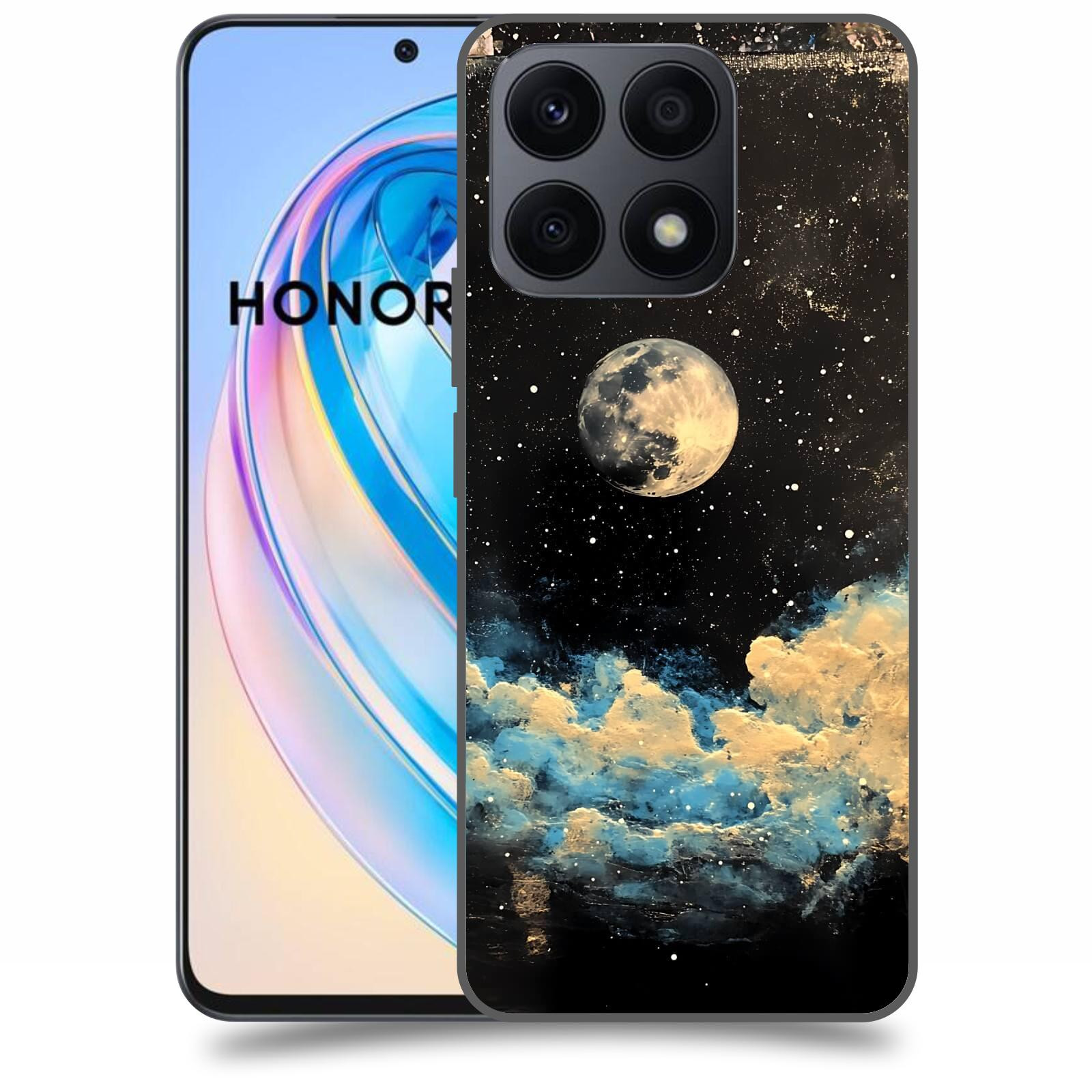 ACOVER Kryt na mobil Honor X8a - Noční obloha IV