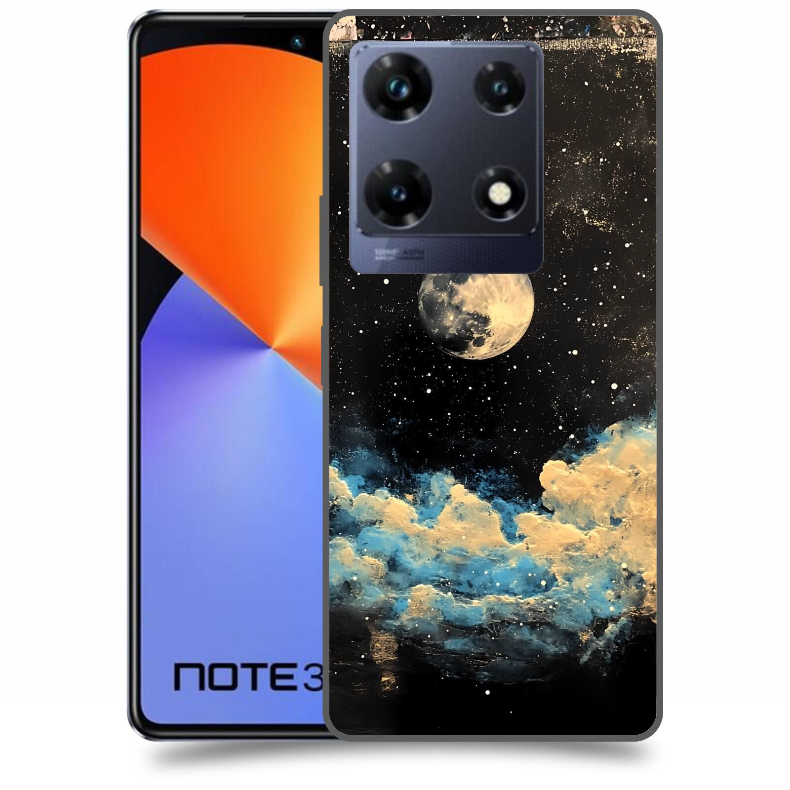 ACOVER Kryt na mobil Infinix Note 30 PRO - Noční obloha IV