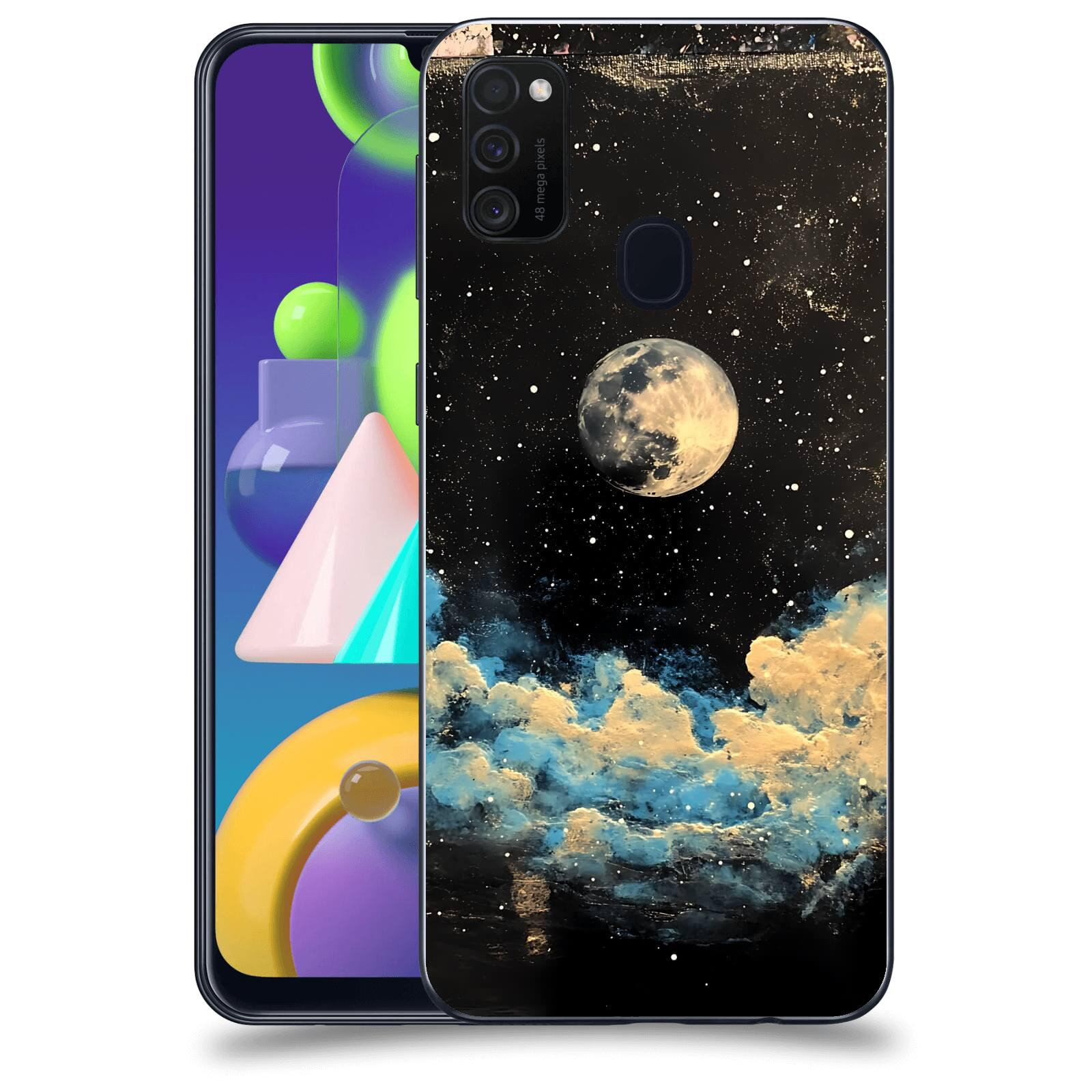ACOVER Kryt na mobil Samsung Galaxy M21 M215F - Noční obloha IV