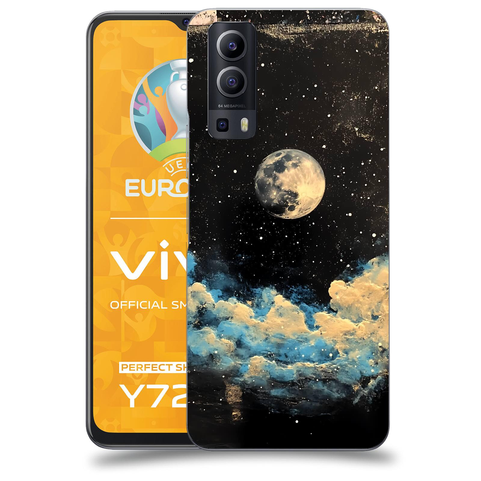 ACOVER Kryt na mobil Vivo Y72 5G - Noční obloha IV