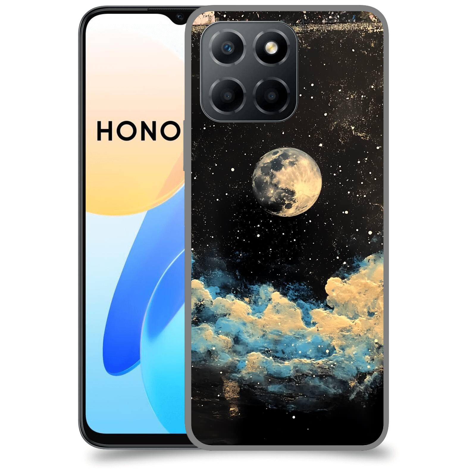 ACOVER Kryt na mobil Honor X8 4G - Noční obloha IV