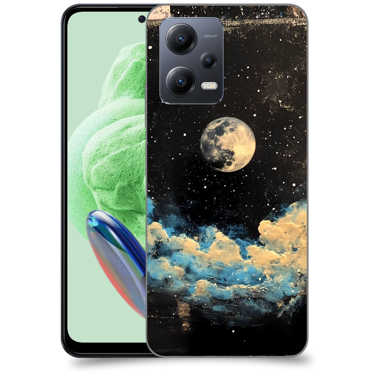 ACOVER Kryt na mobil Xiaomi Redmi Note 12 5G - Noční obloha IV