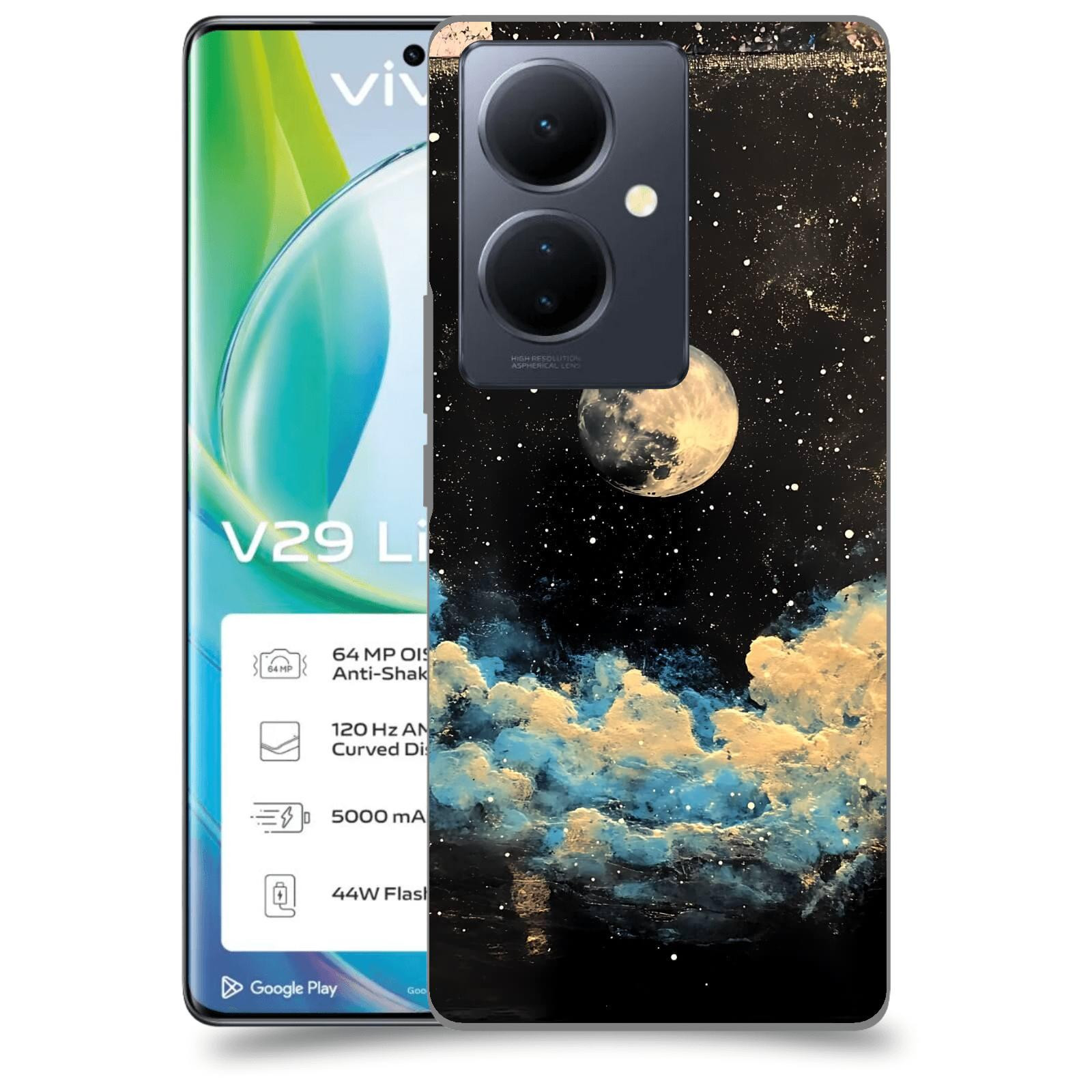 ACOVER Kryt na mobil VIVO V29 Lite 5G - Noční obloha IV