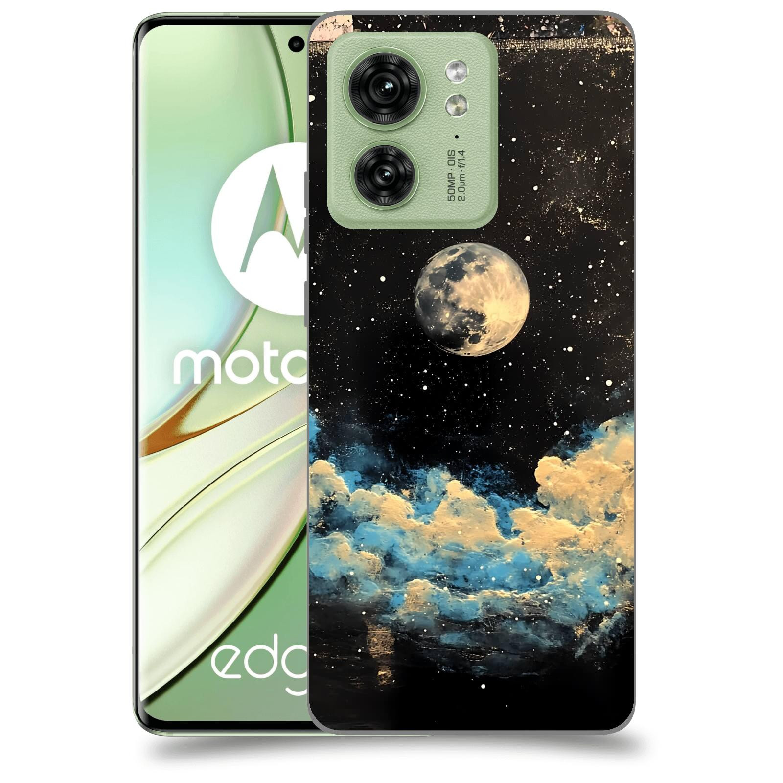 ACOVER Kryt na mobil Motorola EDGE 40 5G - Noční obloha IV