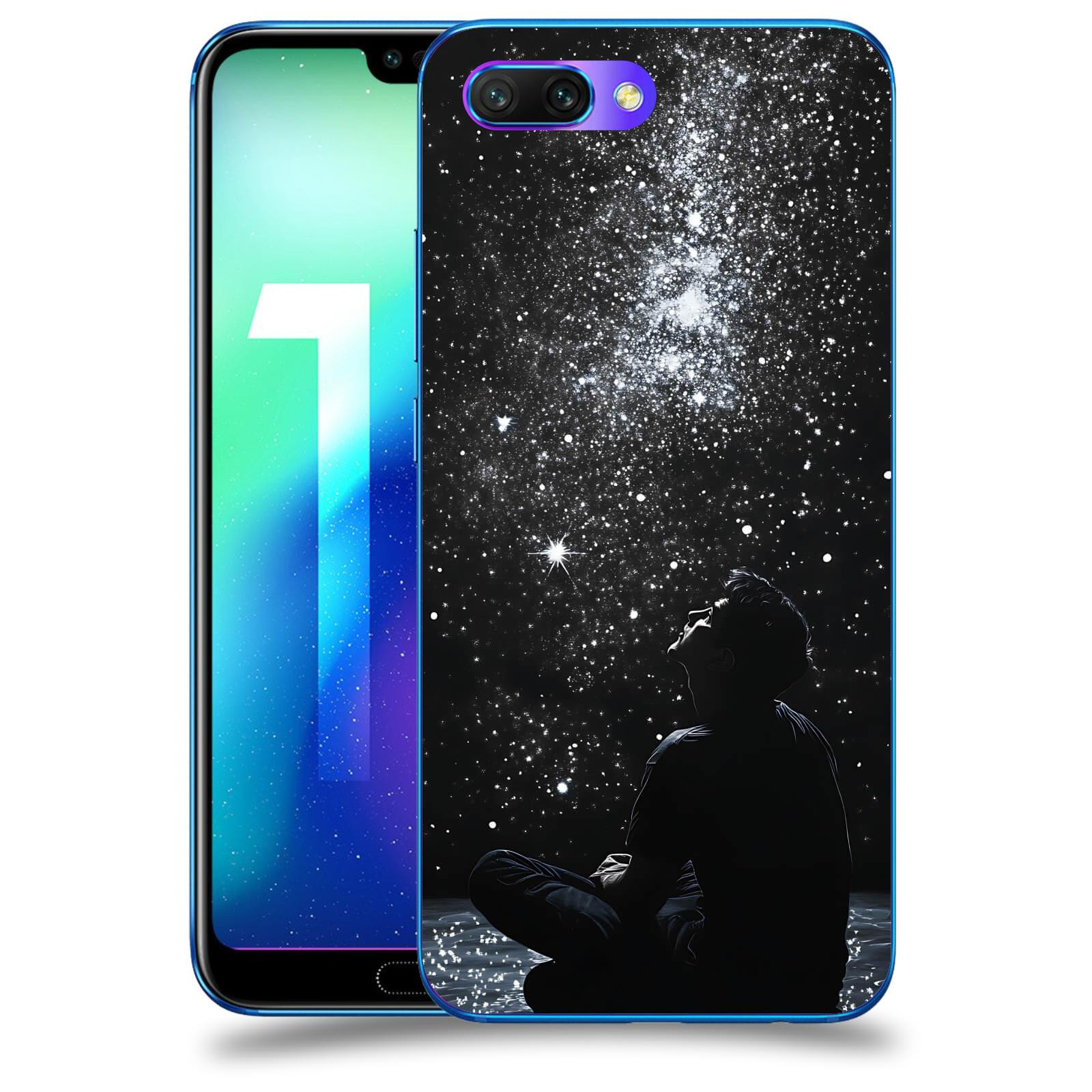 ACOVER Kryt na mobil Honor 10 - Noční obloha V