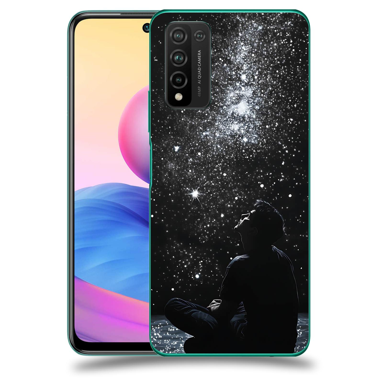 ACOVER Kryt na mobil Honor 10X Lite - Noční obloha V