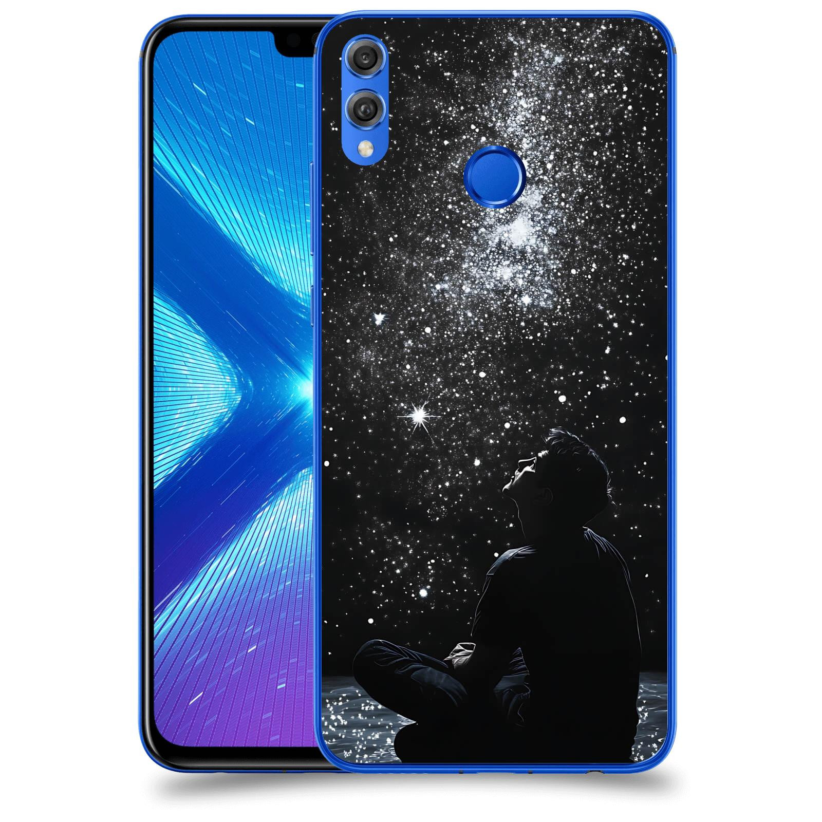 ACOVER Kryt na mobil Honor 8X - Noční obloha V