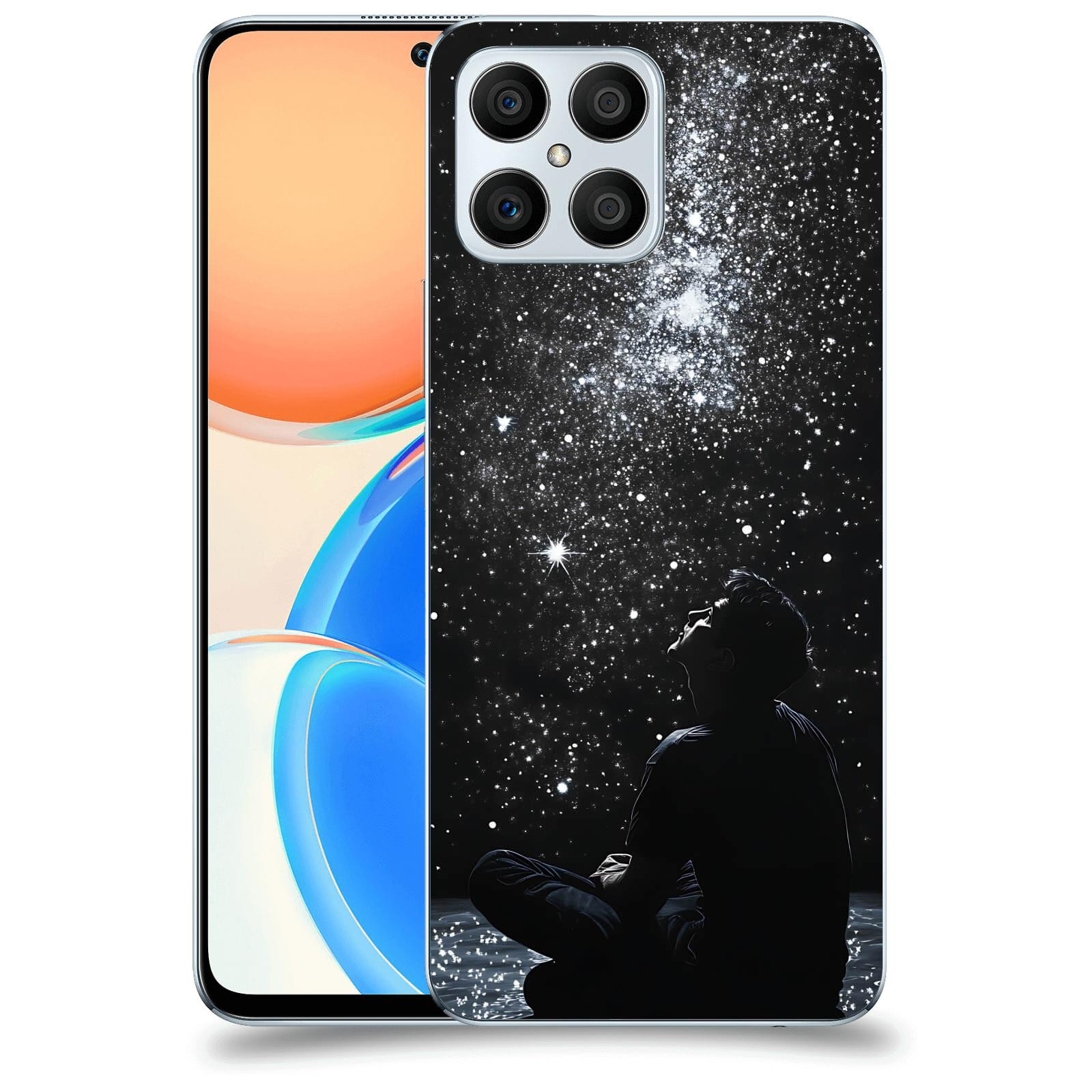 ACOVER Kryt na mobil Honor X8 5G - Noční obloha V