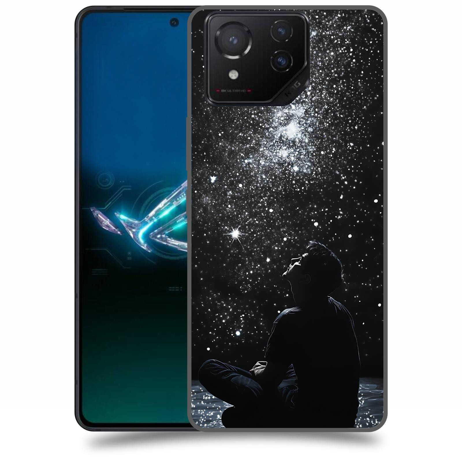 ACOVER Kryt na mobil Asus ROG Phone 8 - Noční obloha V