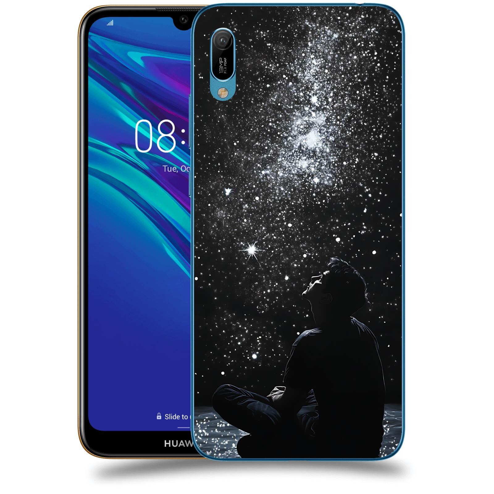 ACOVER Kryt na mobil Huawei Y6 2019 - Noční obloha V