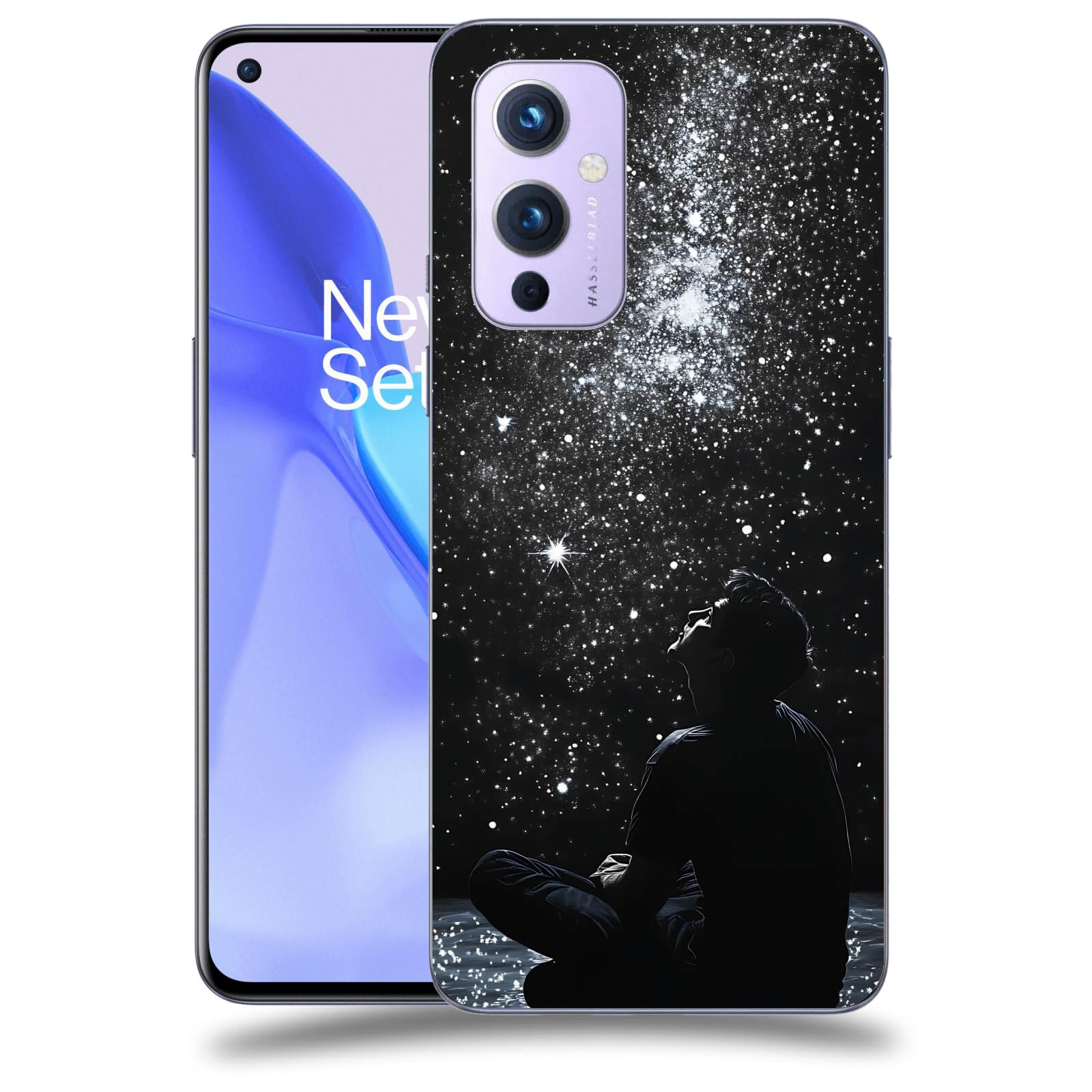 ACOVER Kryt na mobil OnePlus 9 - Noční obloha V