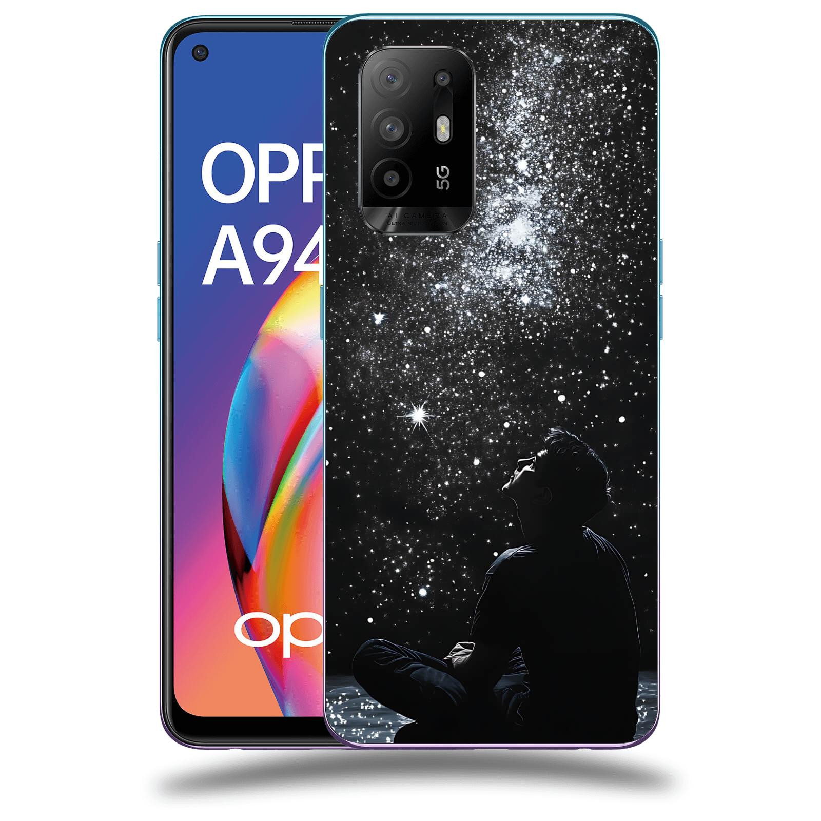 ACOVER Kryt na mobil OPPO A94 5G - Noční obloha V