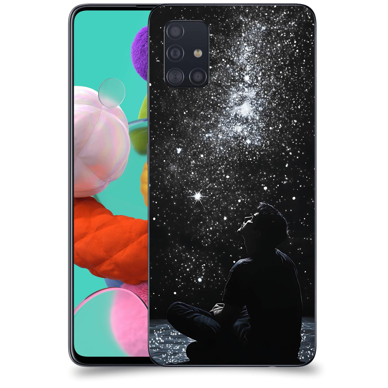 ACOVER Kryt na mobil Samsung Galaxy A51 A515F - Noční obloha V