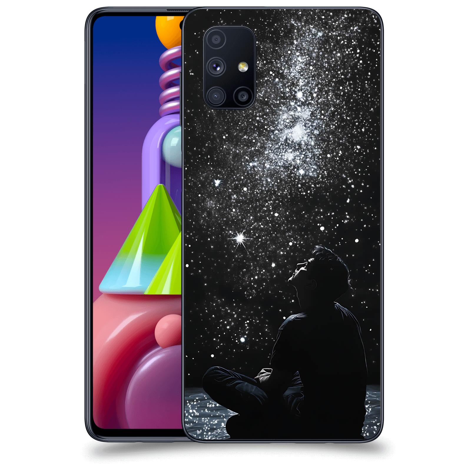 ACOVER Kryt na mobil Samsung Galaxy M51 M515F - Noční obloha V